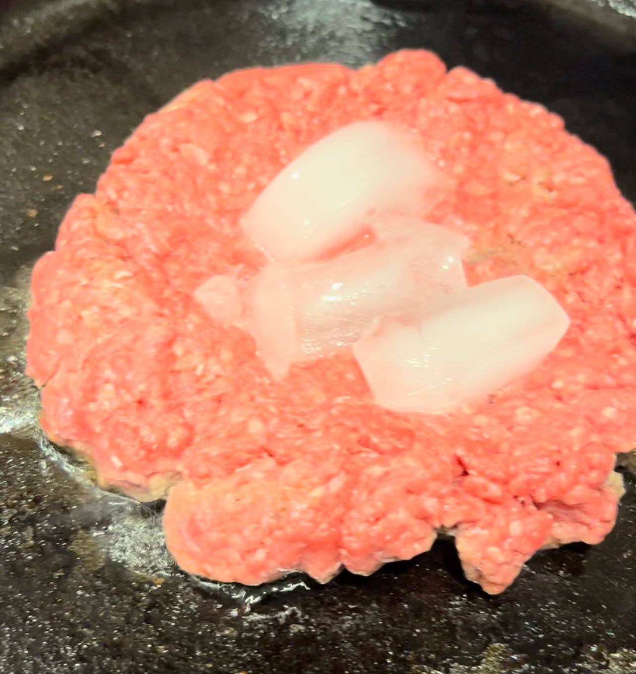 Ice Cube Burger by andrew gruel American Gravy