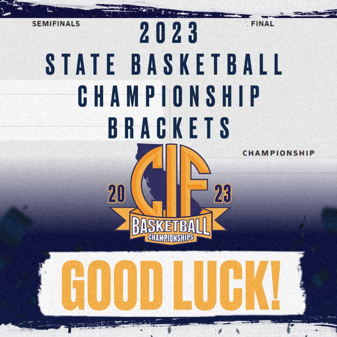 Game information for CIF State Basketball Championships