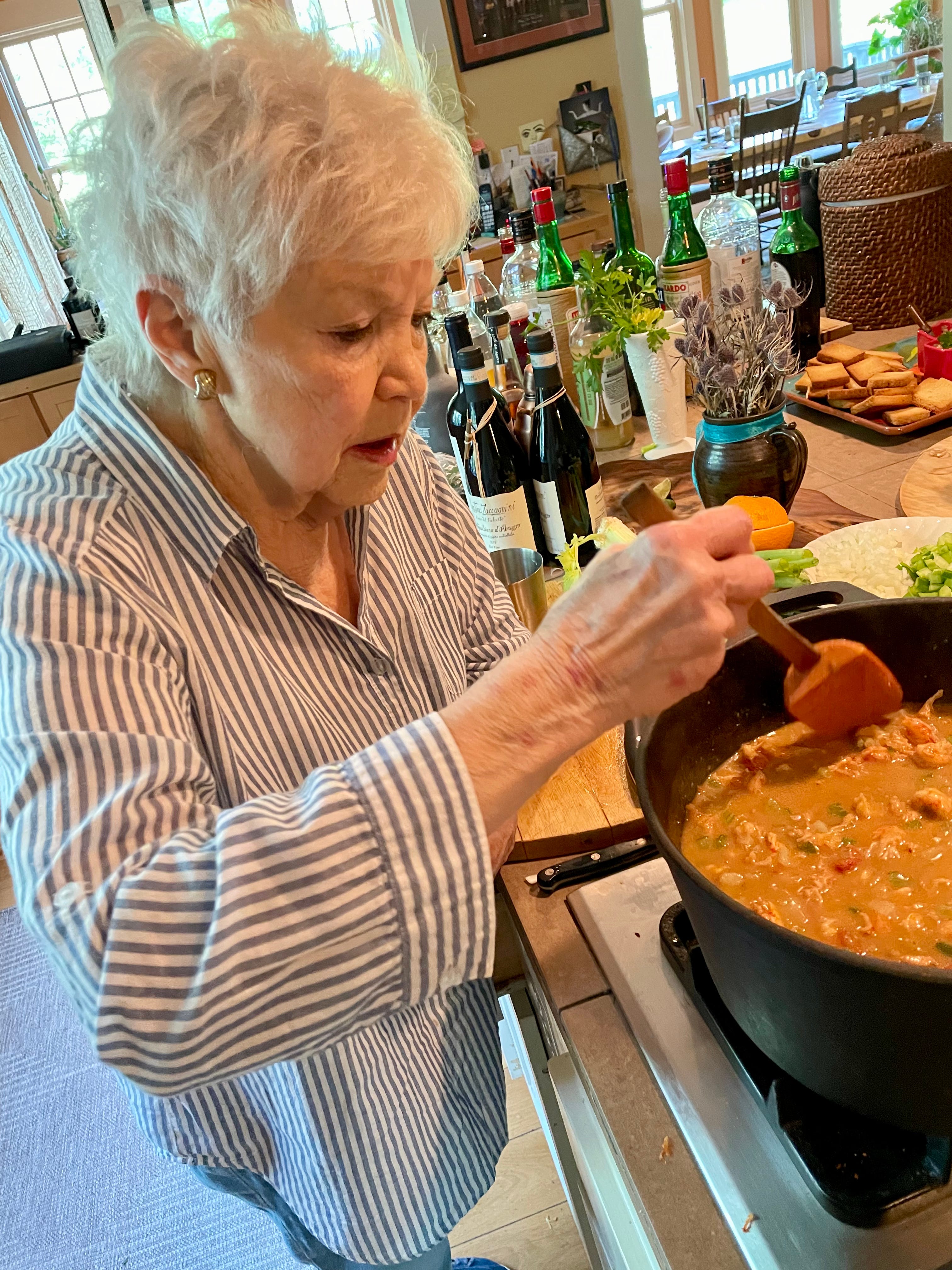 Cooking Crawfish Étouffée... - by Michael Ruhlman