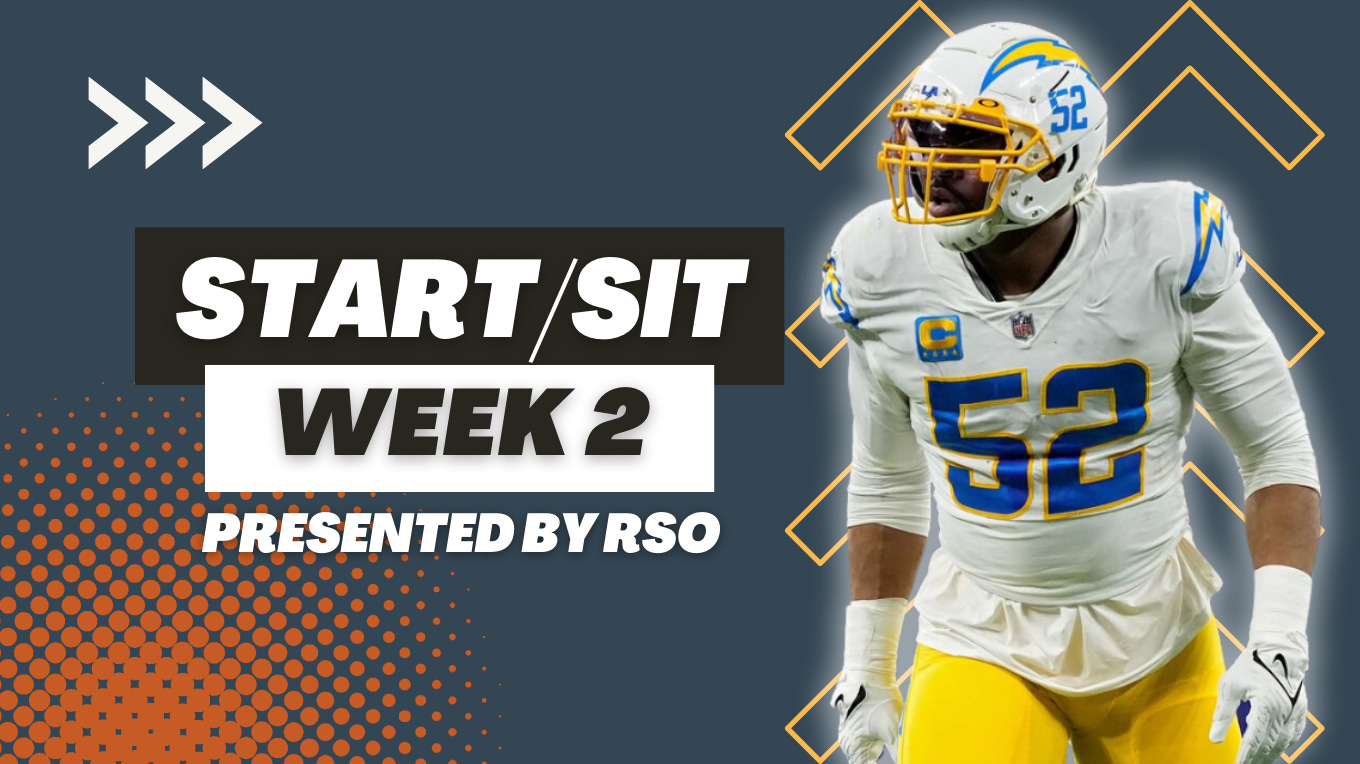 Start sit week 2 deals