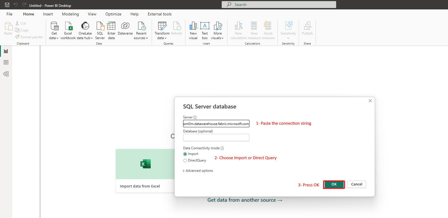 Linking MS Power BI Desktop to Microsoft Fabric Lakehouse using SQL ...