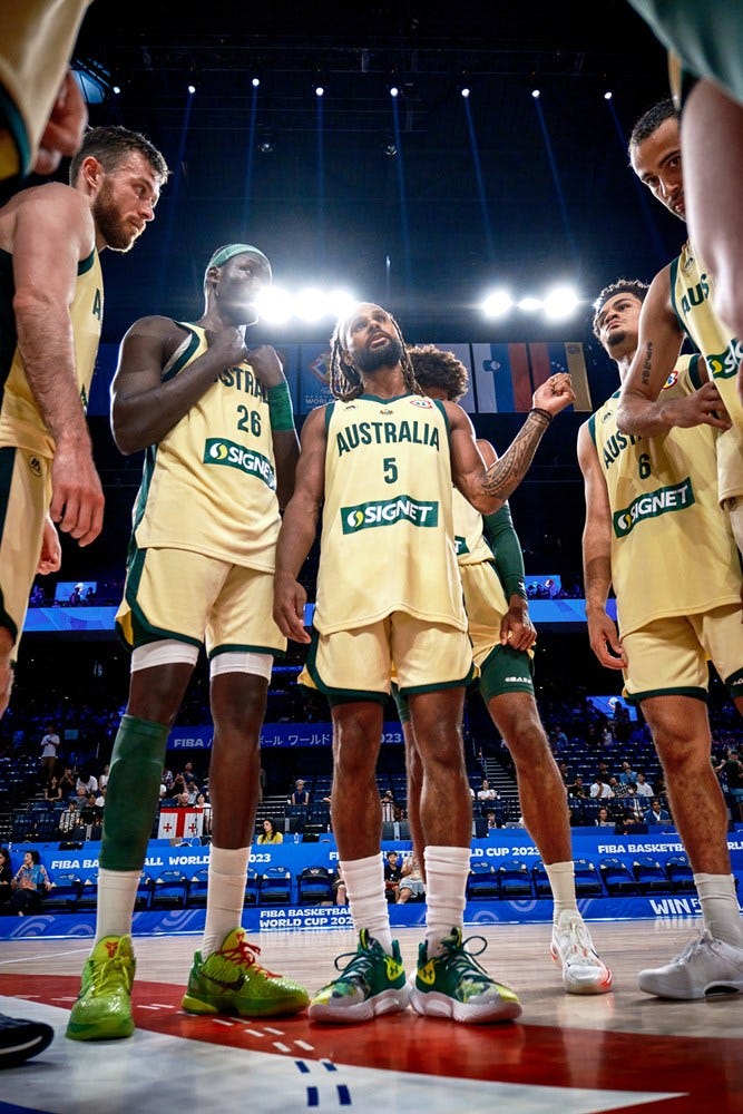 Australia basketball sale team roster