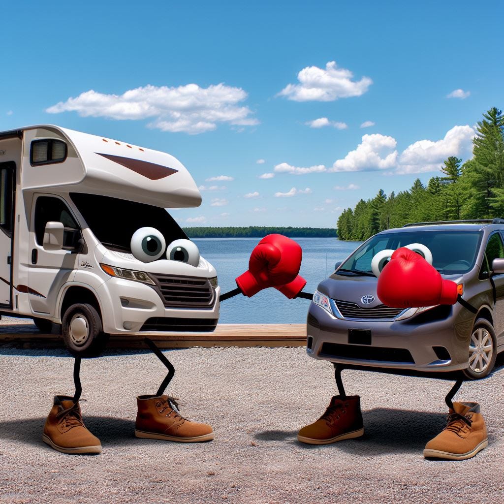Choosing Your Adventure Companion Camper Minivans or Traditional RVs