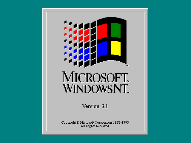 チャンドラ Endeavor NT-100（Win3.1） The History of Windows NT 3.1 - by Bradford Morgan White