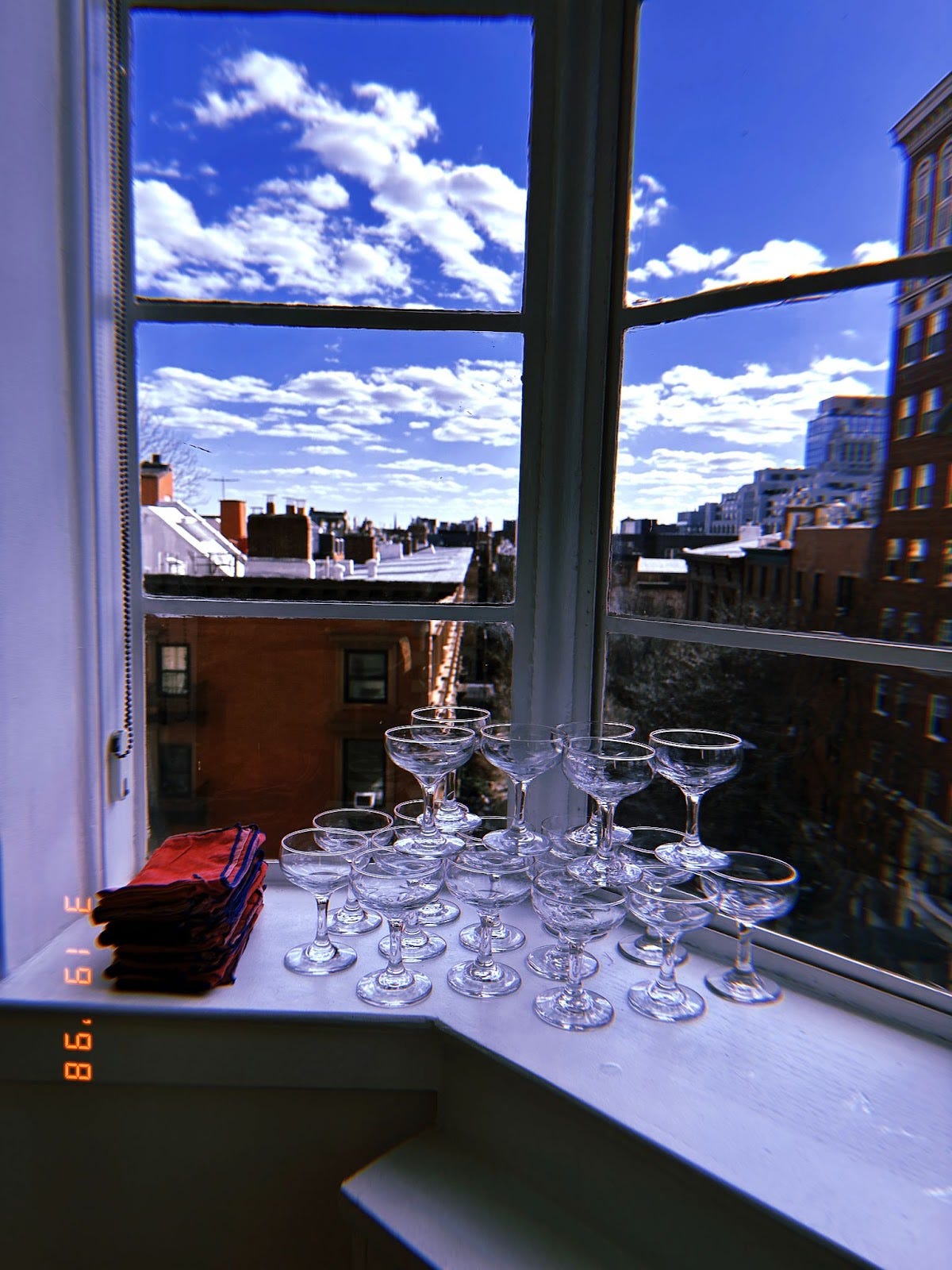 Tiny champagne glasses sale