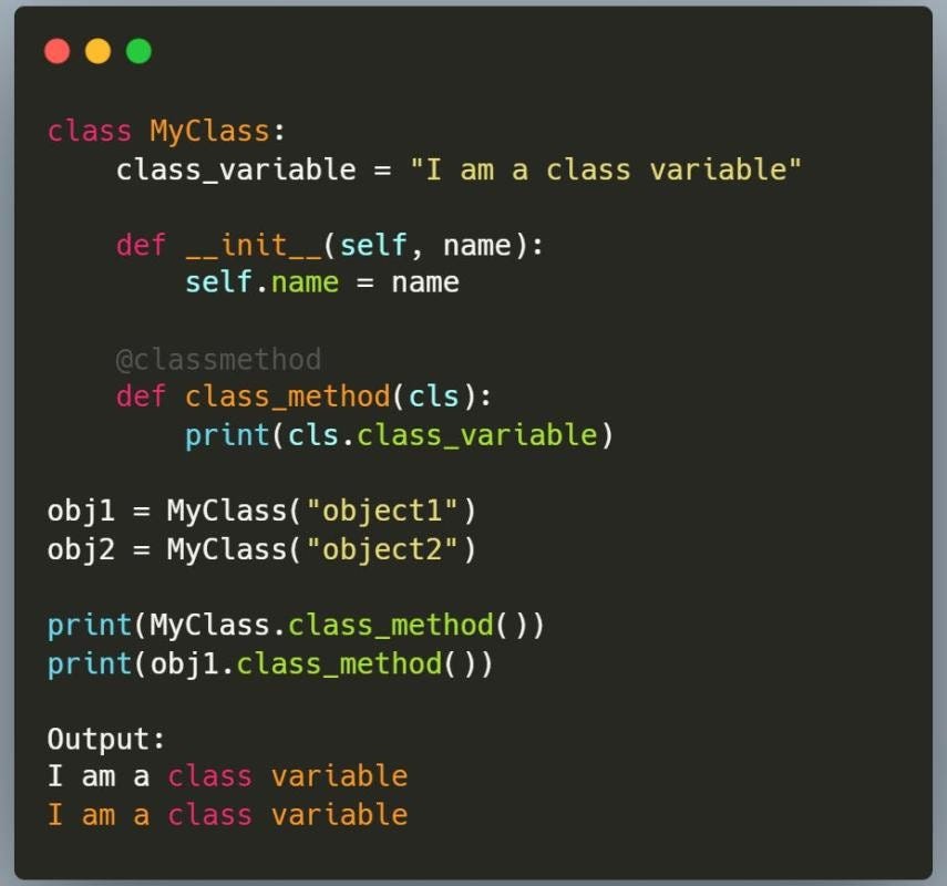 Python Class: The Anatomy of a Python Class