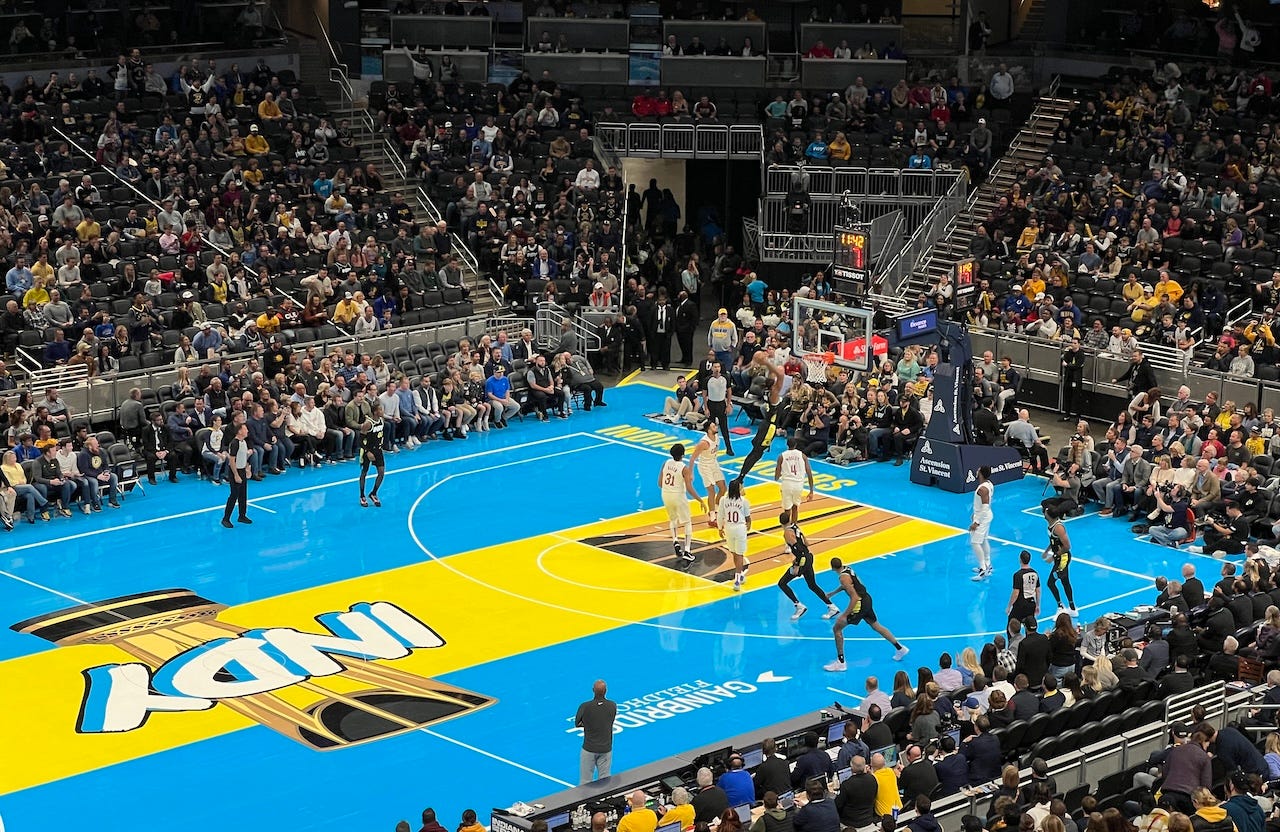 Pacers game best sale