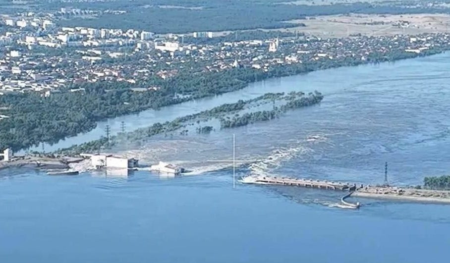 Ukrainian Counteroffensive Starts With an Environmental Catastrophe: Nova Khakovka Dam Is Destroyed – Paul Serran