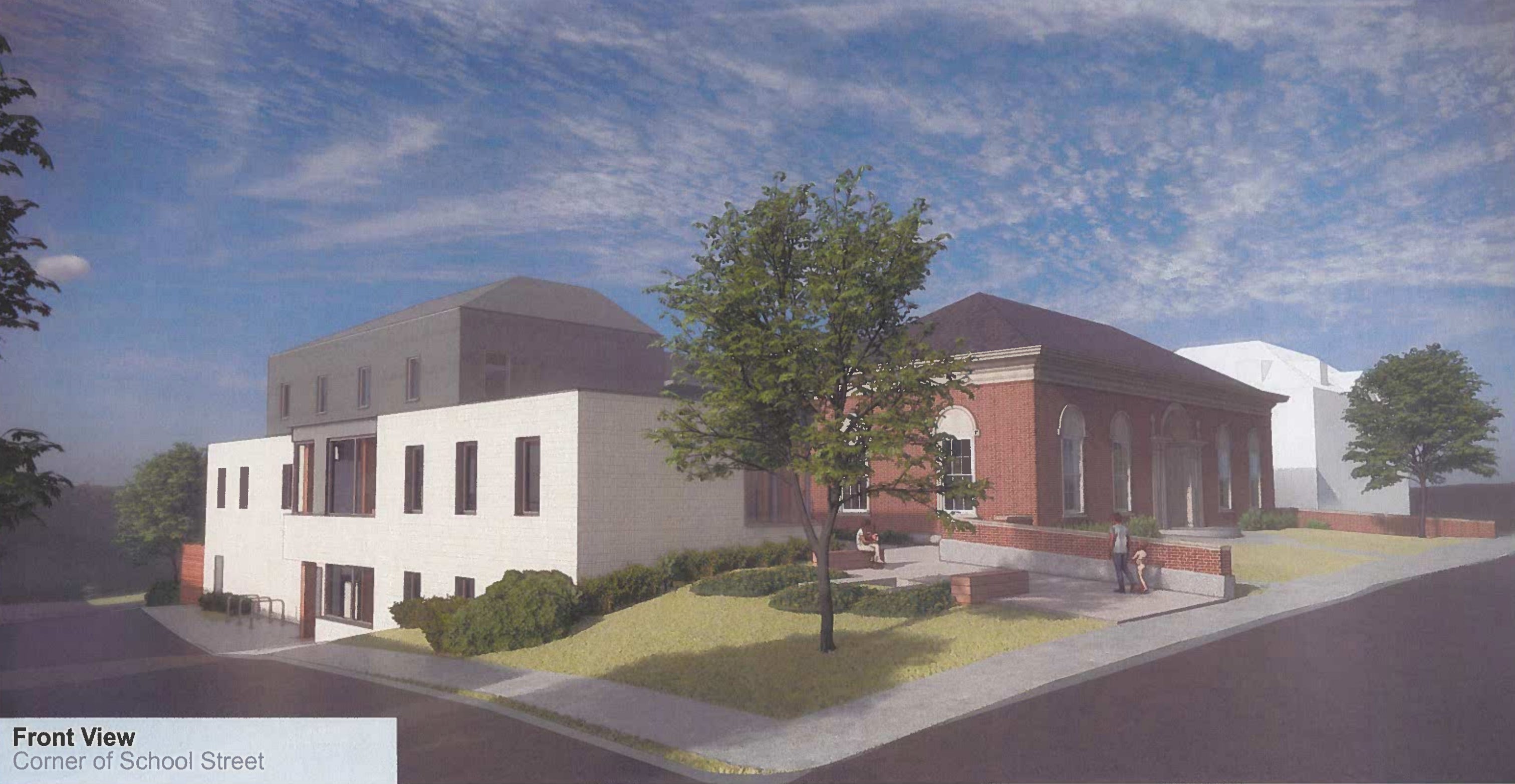 Library Expansion Gets Design Review Board's Okay