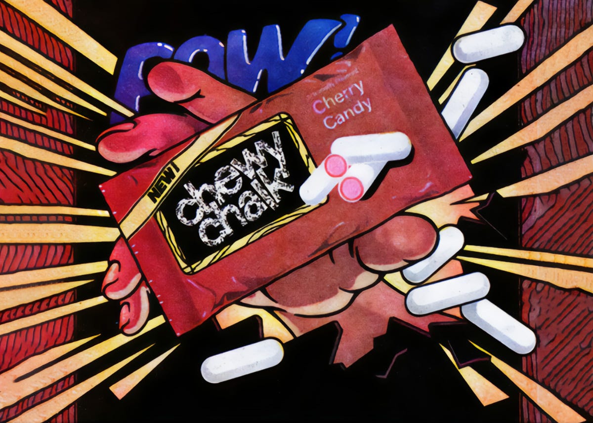 Remembering Chewy Chalk Candy The Retroist