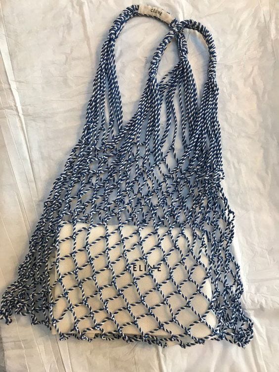 Celine net bag clearance