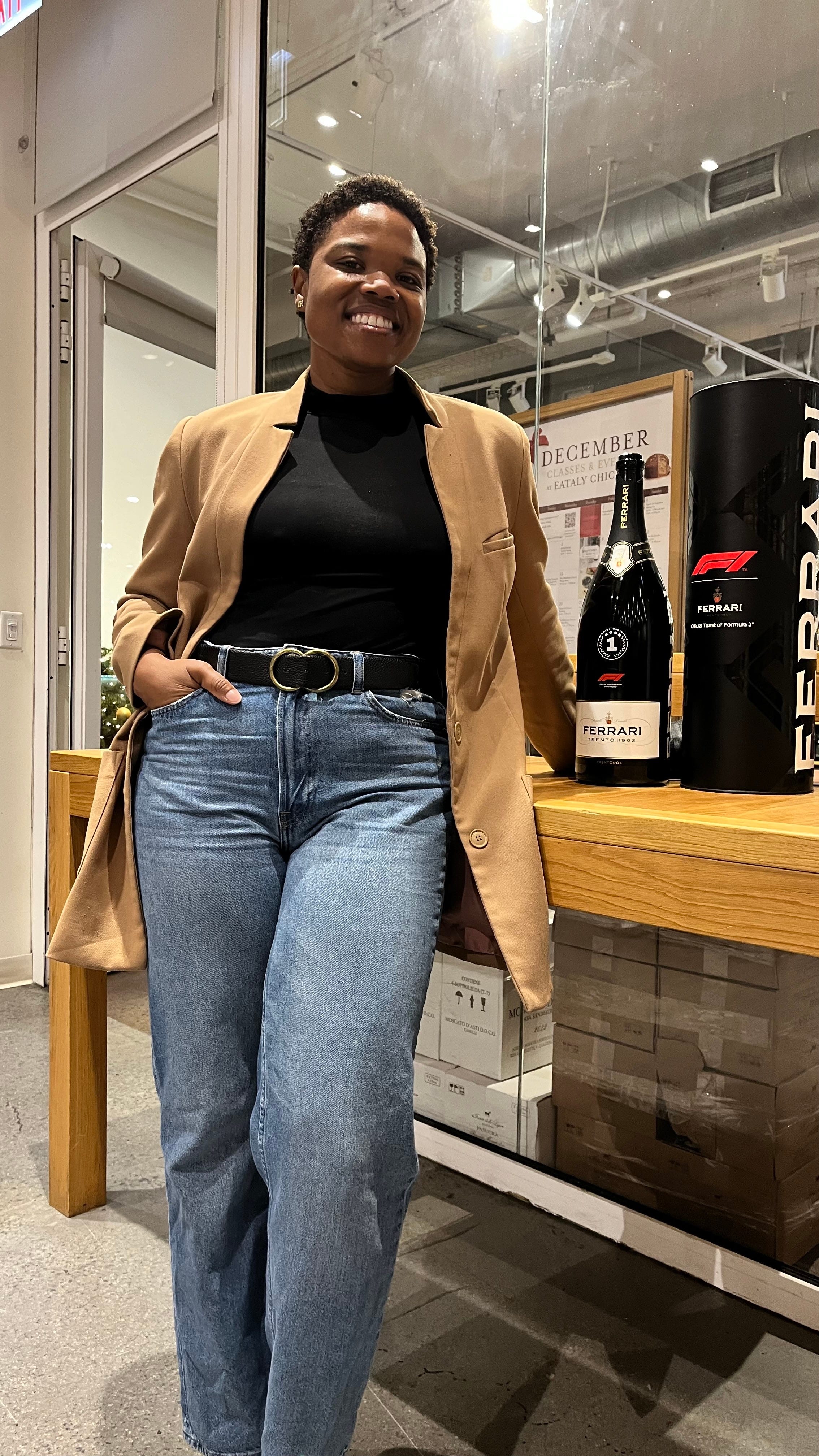 Poppin' bottles in the ice, like a blizzard.