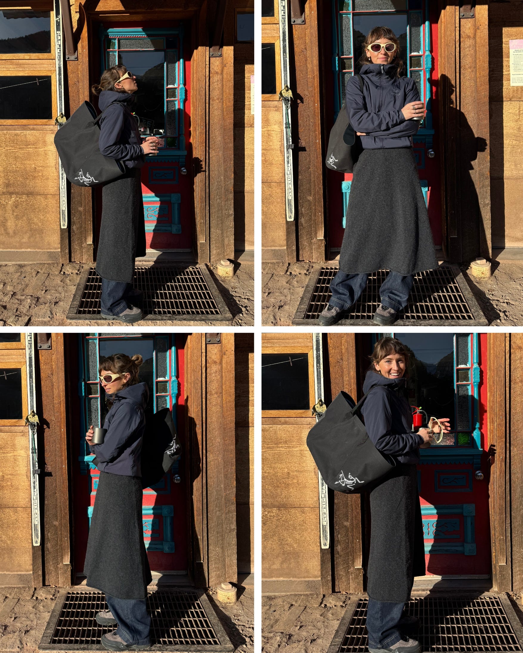 Skirt or coat reaching the ground 2025