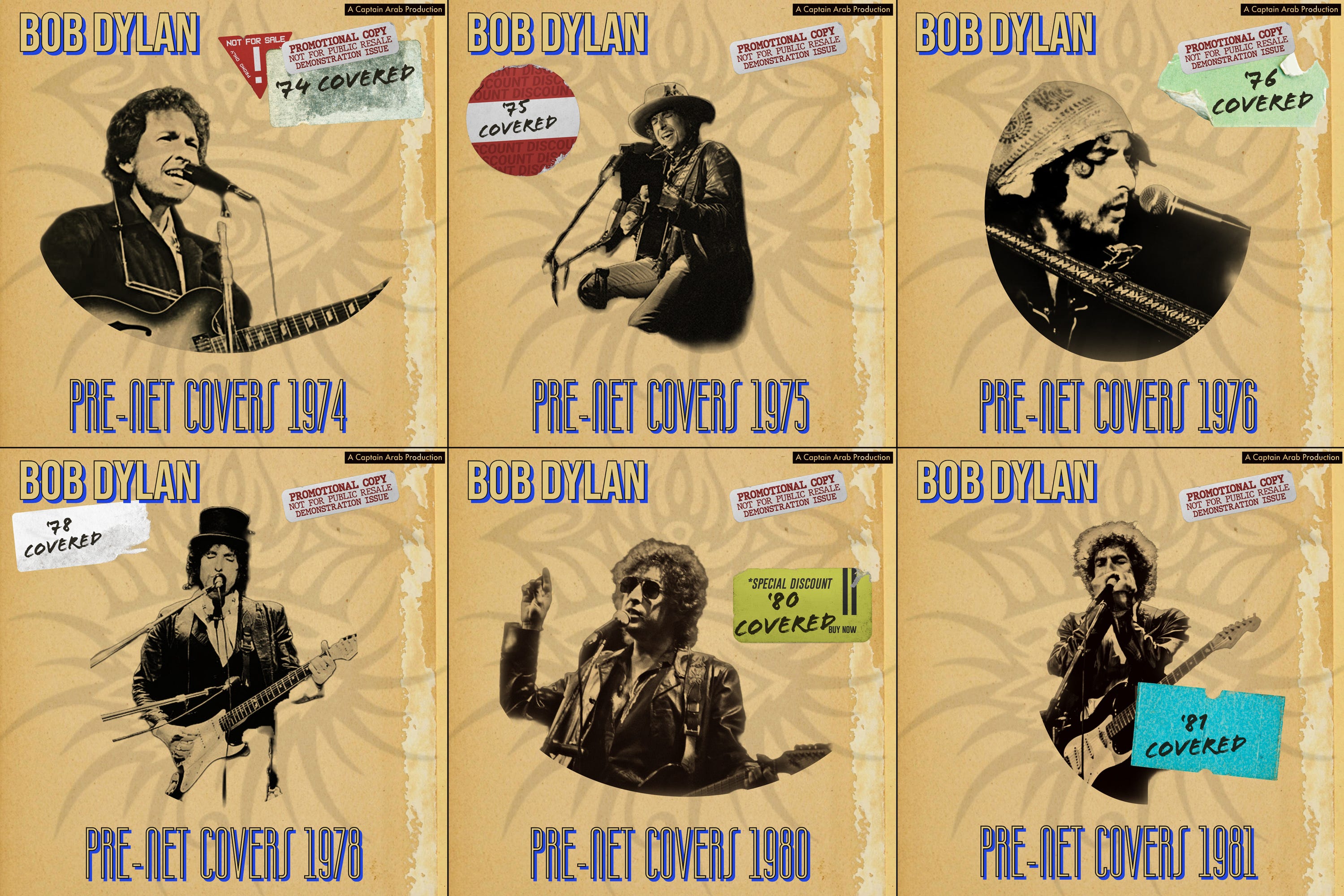 商品画像：Bob Dylan – The Genuine Never Ending Tour Covers Collection 3