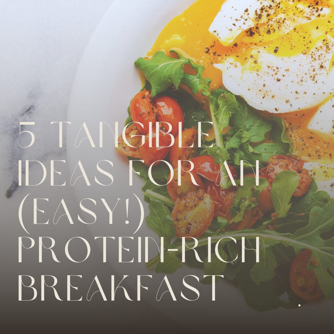 Protein shop rich breakfast