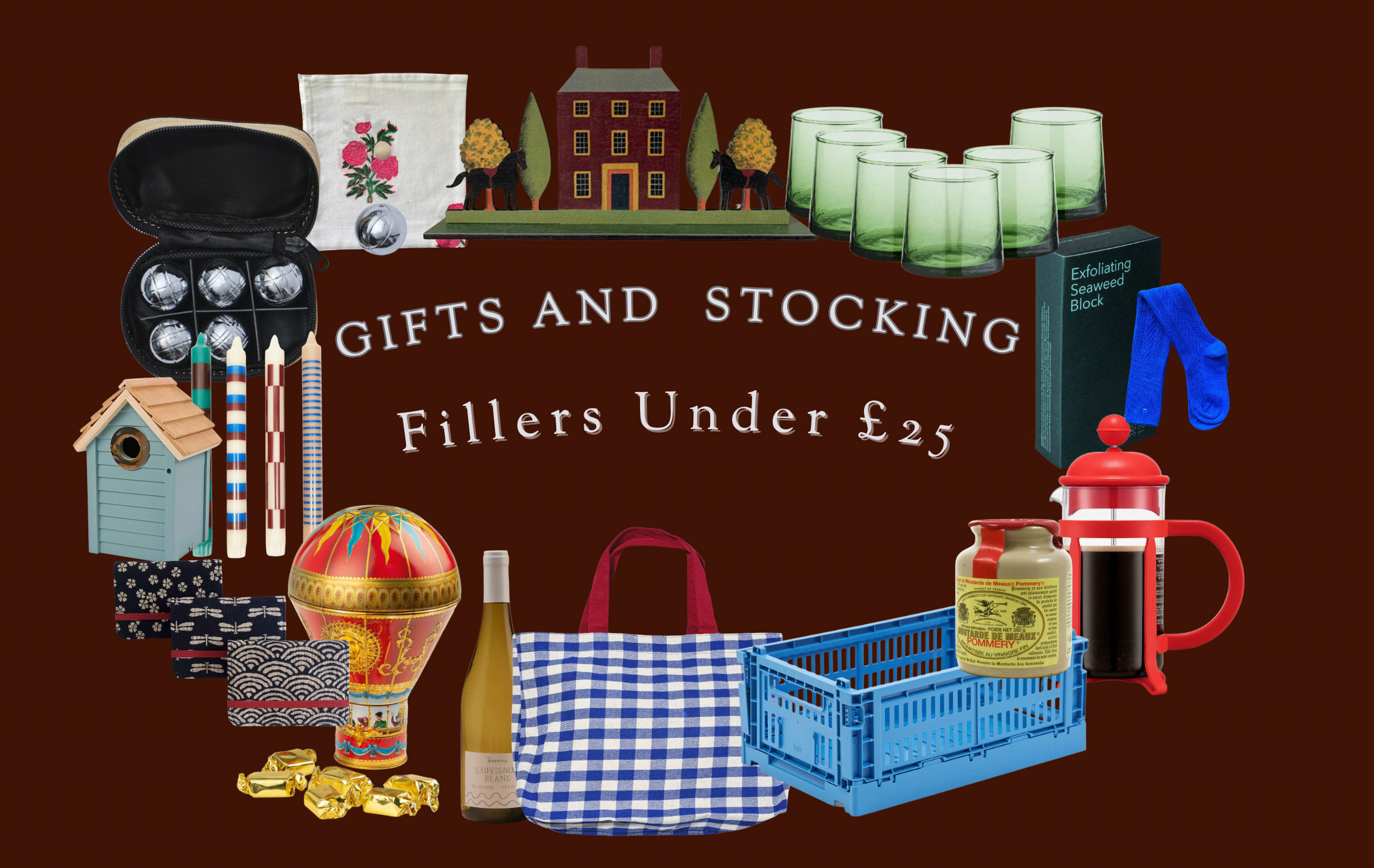 Gifts & Stocking Fillers For Under £25 - by Tat London