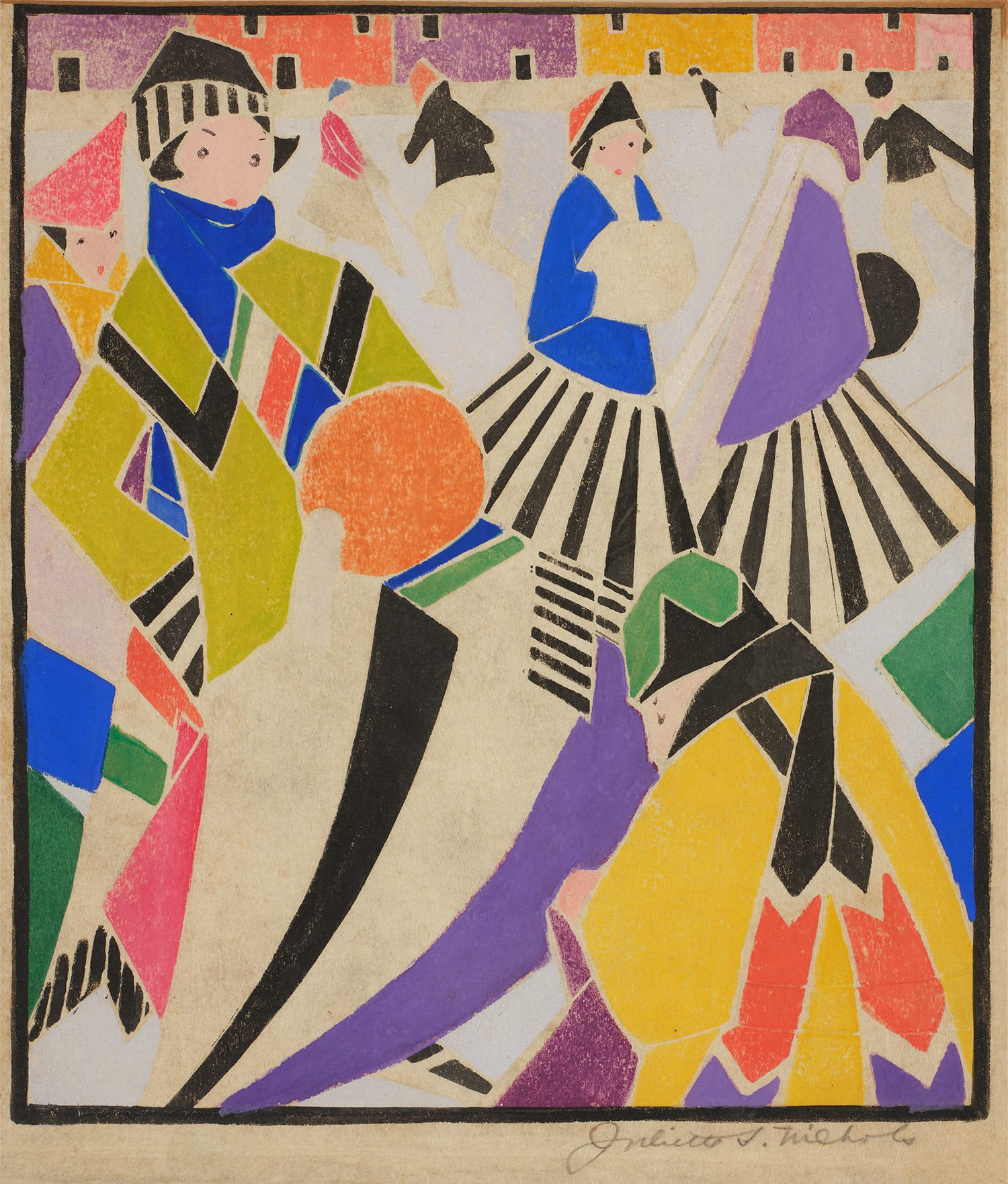 The Colorful, Woodblocked World of Juliette Nichols