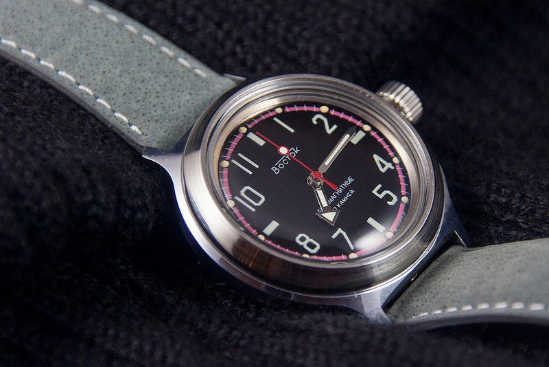 Vostok amphibia smooth bezel shop