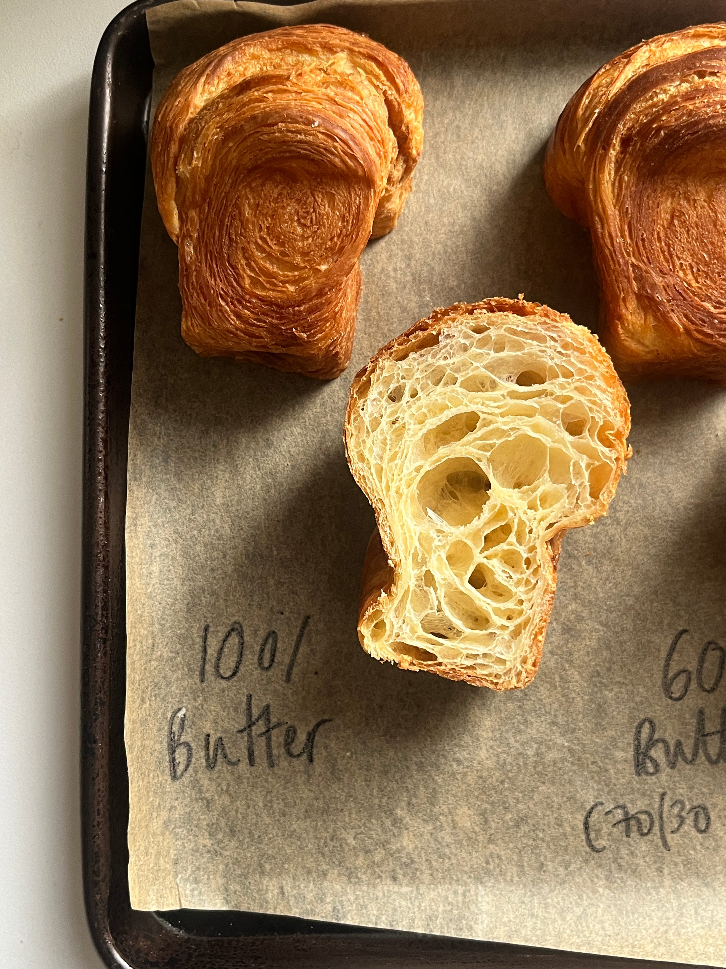 Kitchen Project 125 Laminated Brioche by Nicola Lamb