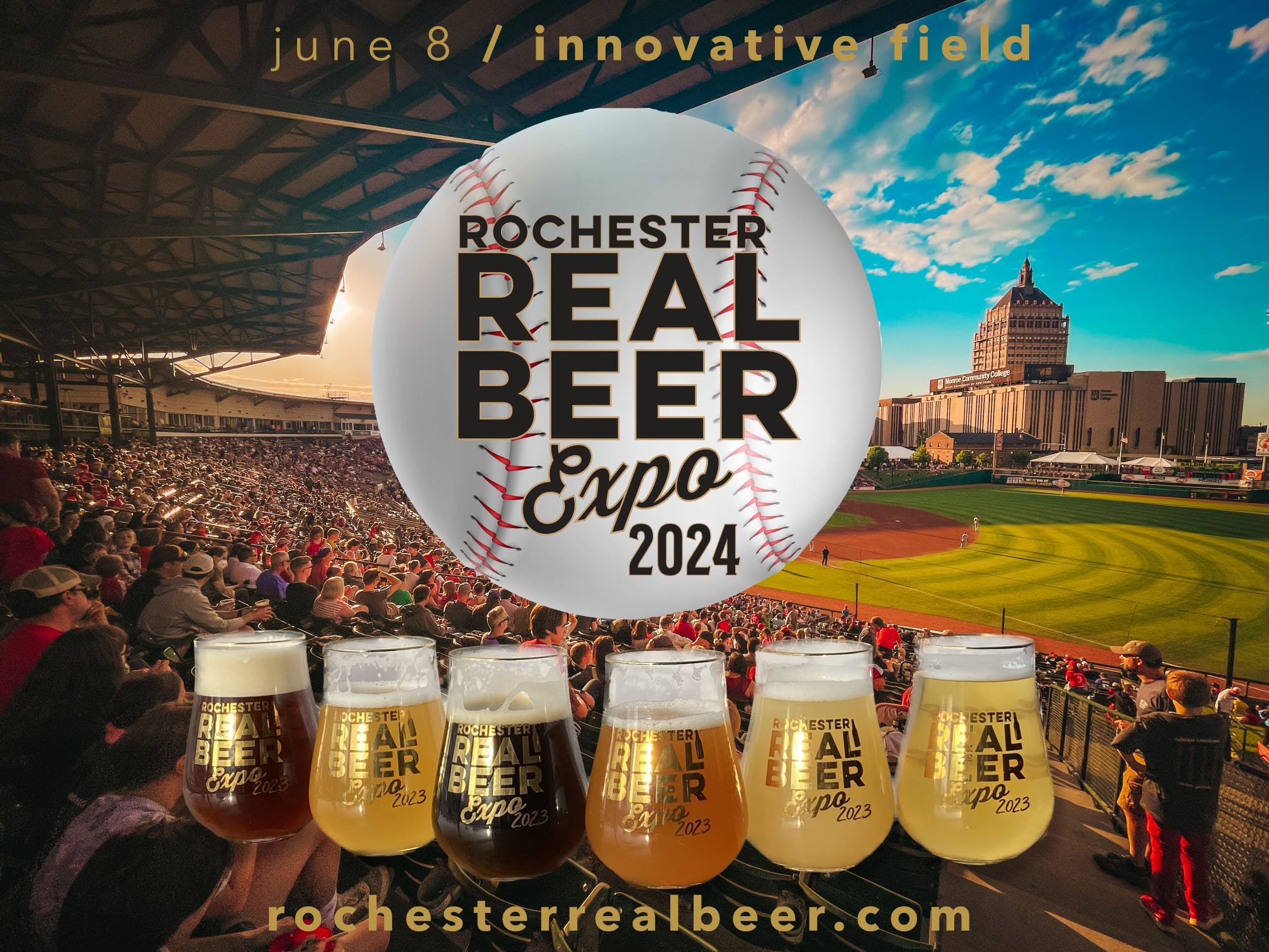 Rochester Real Beer Expo 2024 tickets are on sale now!