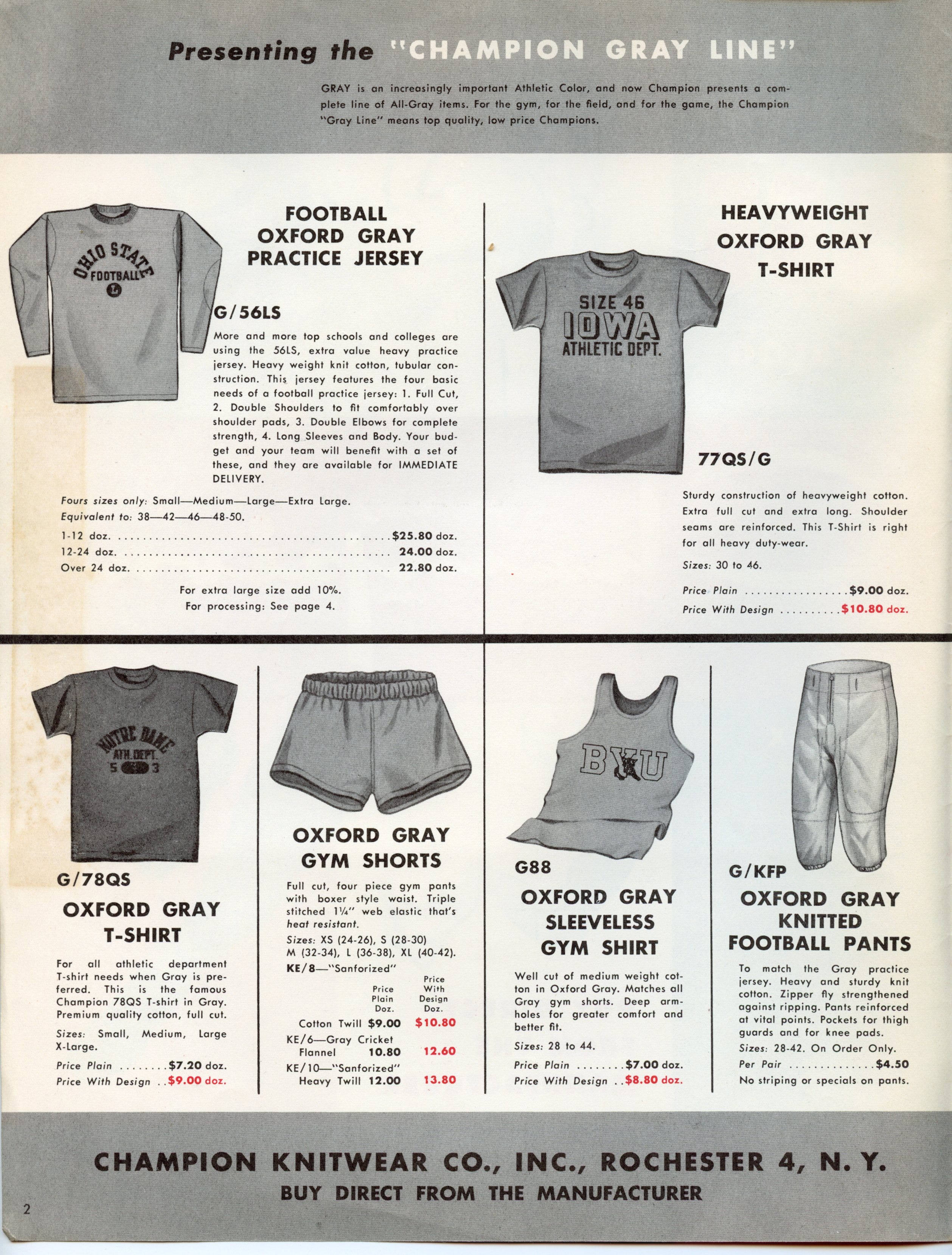 Today's Tidbit... Glory Days and the 1955 Champion Catalog