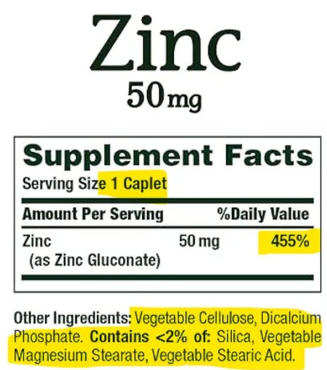 How to Research Chemicals in Food & Vitamins: Beginners Guide + Zinc ...