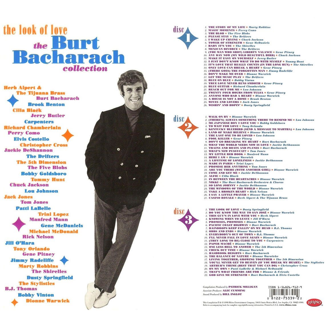 Burt Bacharach (1928-2023) - by Noah Berlatsky