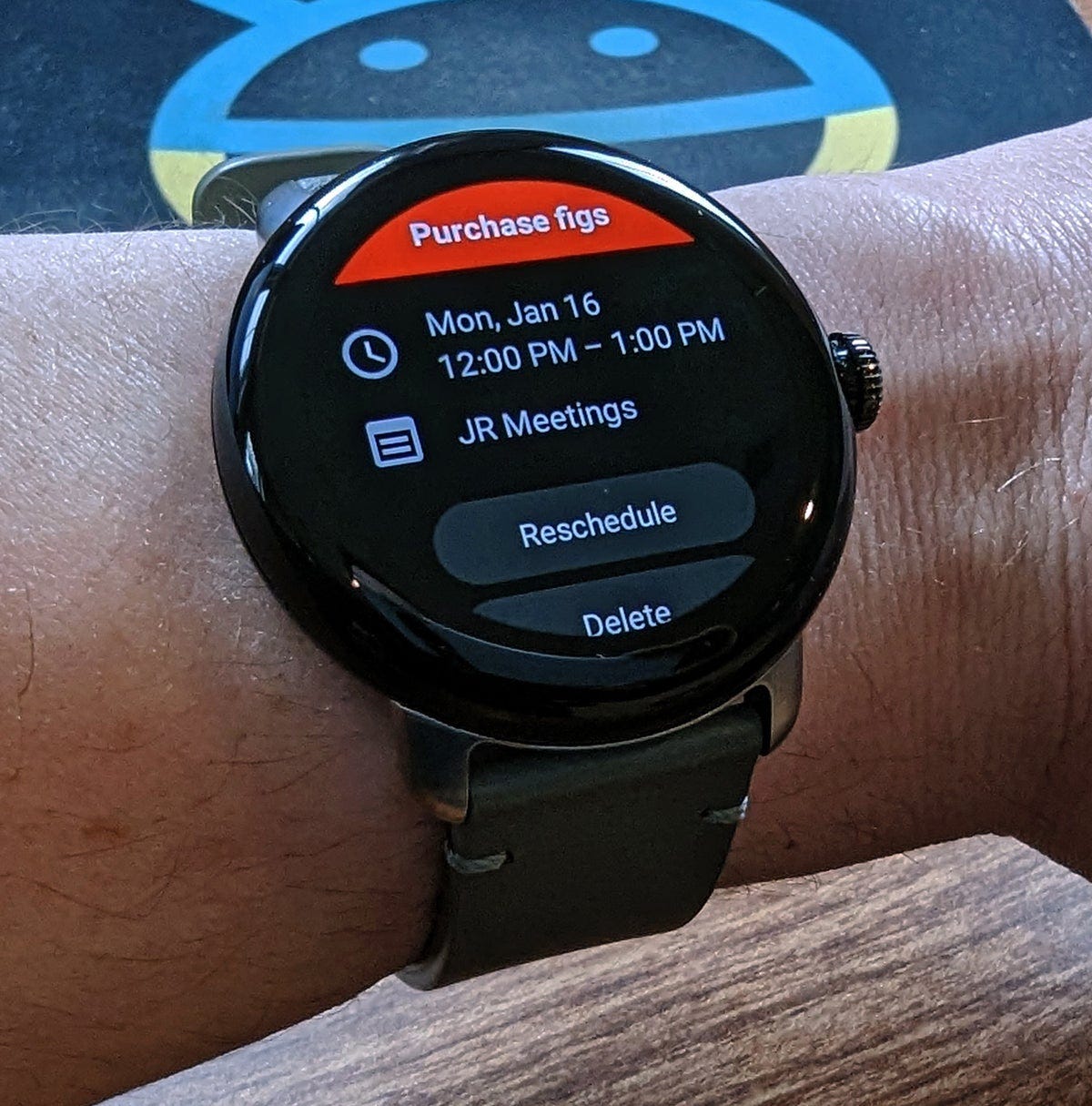 Google store watch features