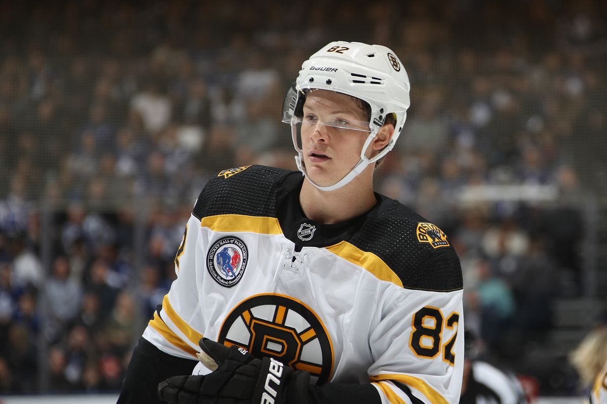 Bruins' forward Trent Frederic exceeding expectations
