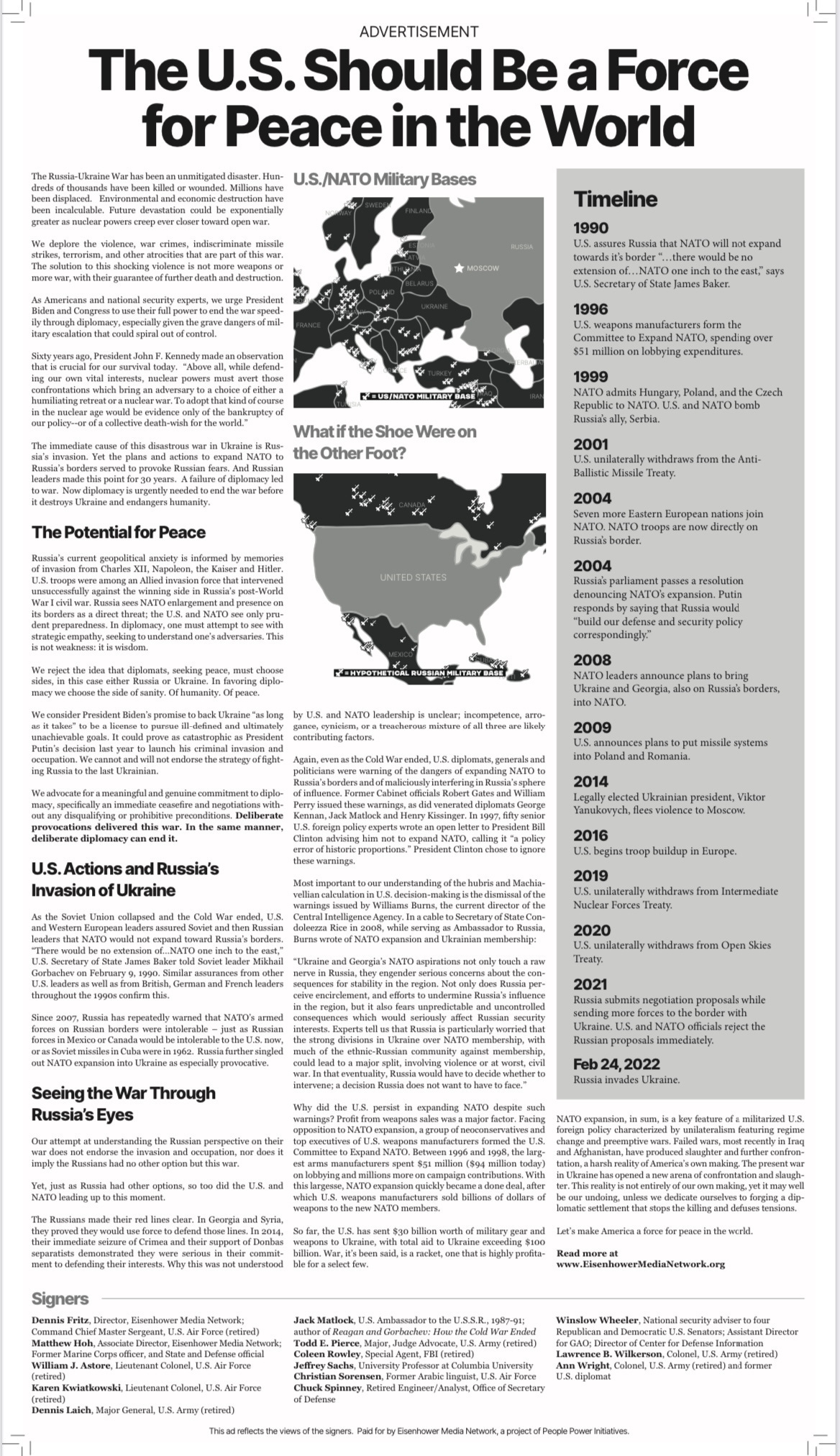Thoughts On The New York Times Advertisement Plaintively Advocating thoughts-on-the-new-york-times-advertisement-plaintively-advocating