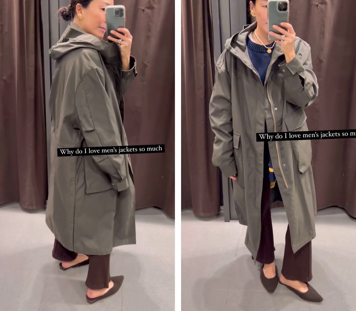 Uniqlo blocktech fishtail parka on sale
