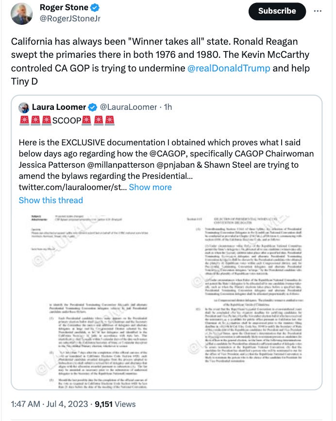 EXCLUSIVE: California GOP Secretly Plots To Amend Bylaws Pertaining To