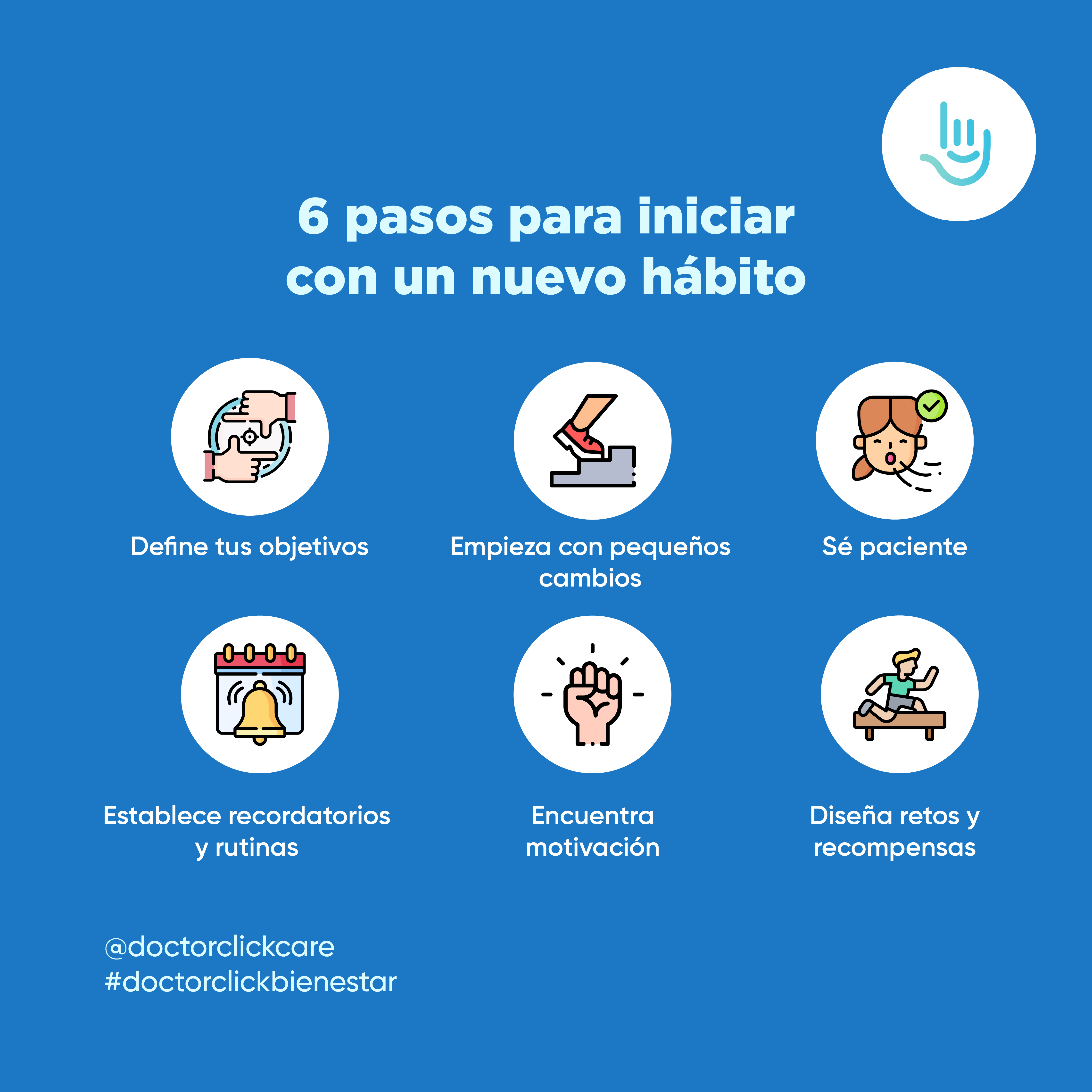 Pasos Para Crear Hгѓbitos Saludables рџњ By Doctorclick Pasos Para Crear Hгѓbitos Saludables рџњ By Doctorclick