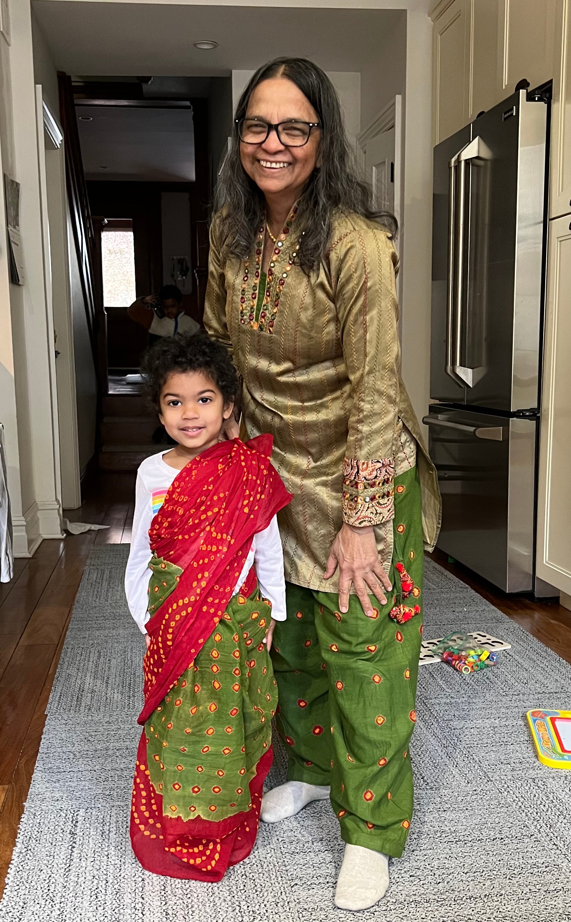 This dupatta is a time machine by Sumitra Mattai