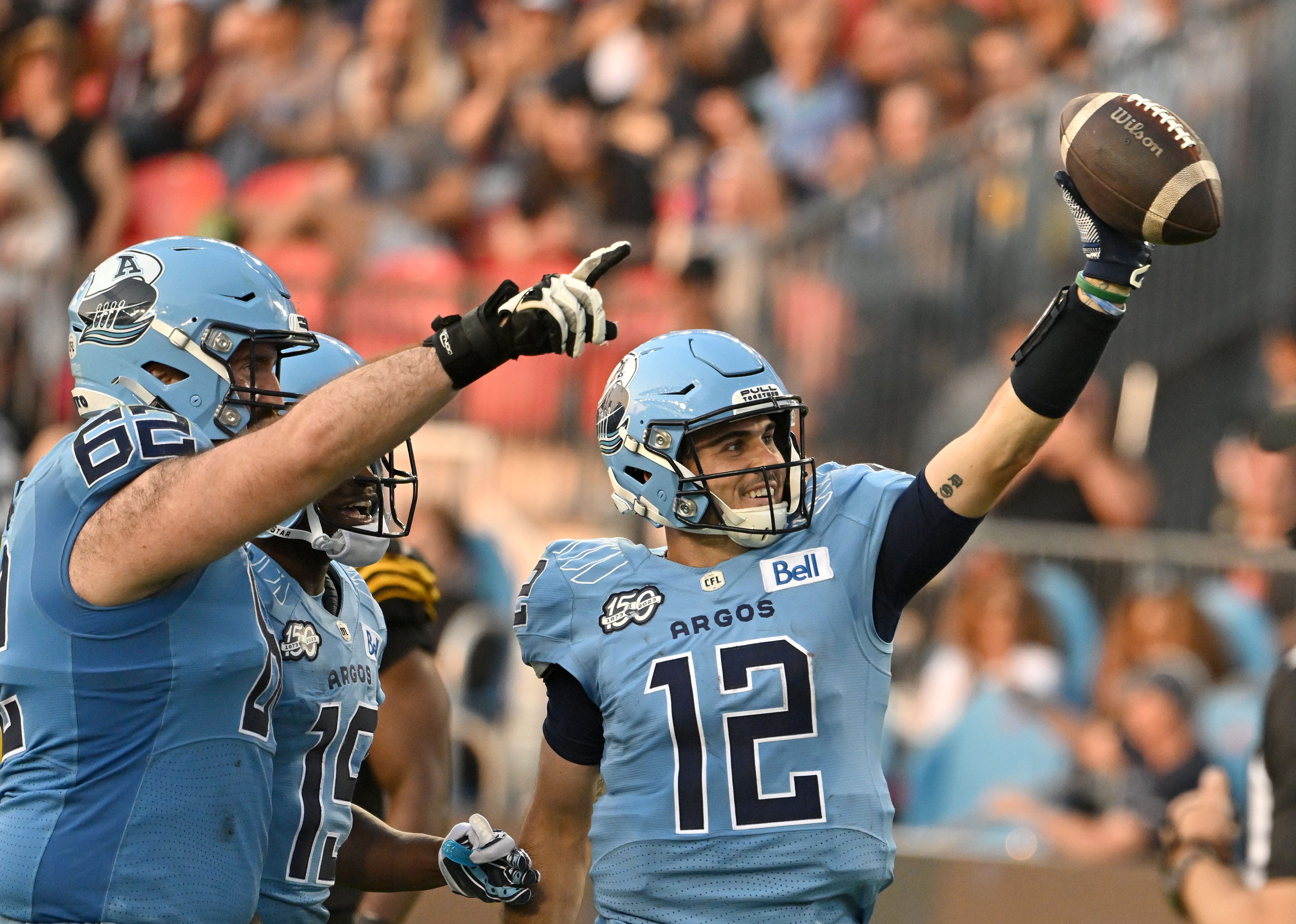 Chad Kelly shows off his 'swag' in Toronto Argonauts' season opening