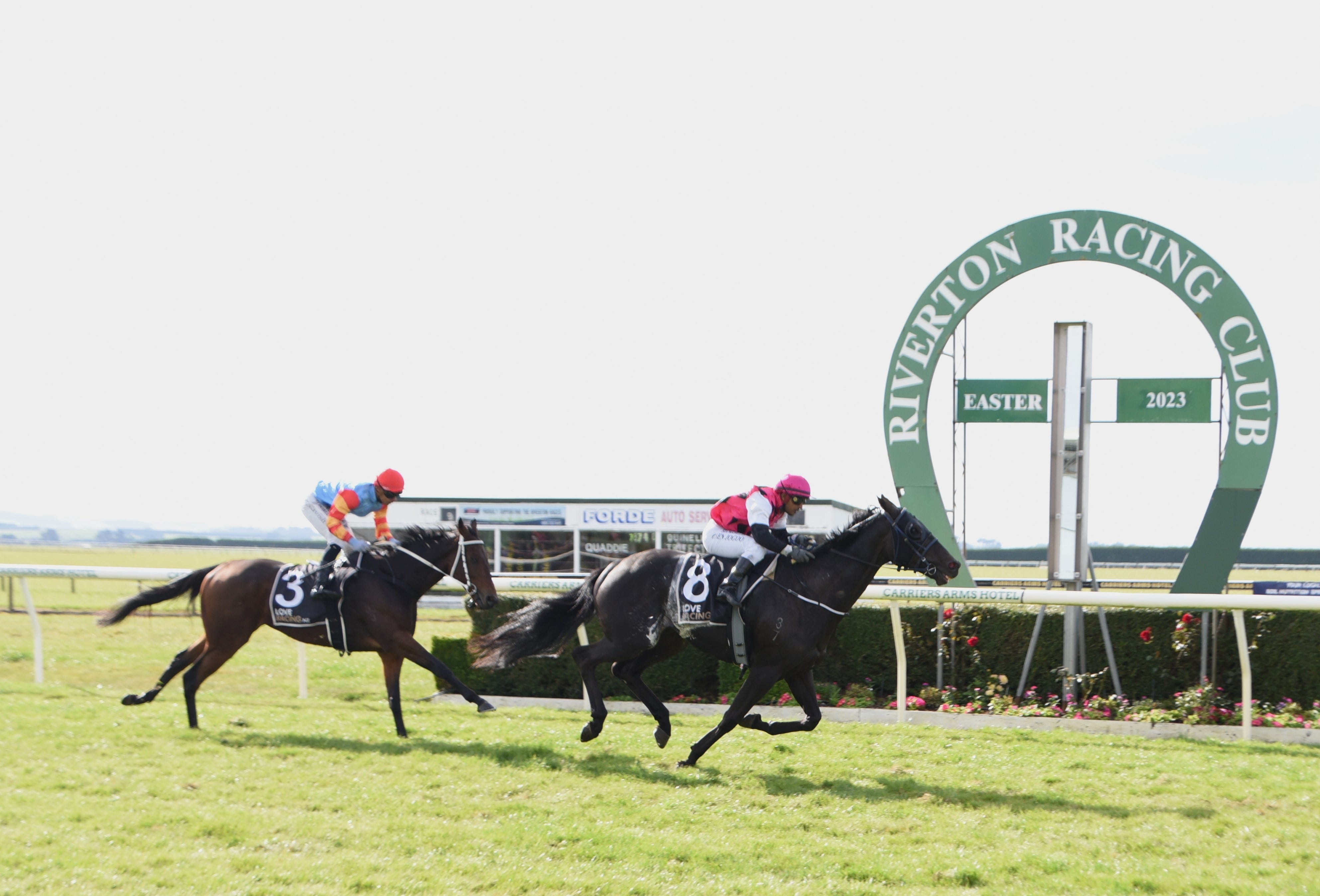 Pleasure and relief as horse wins without a hitch