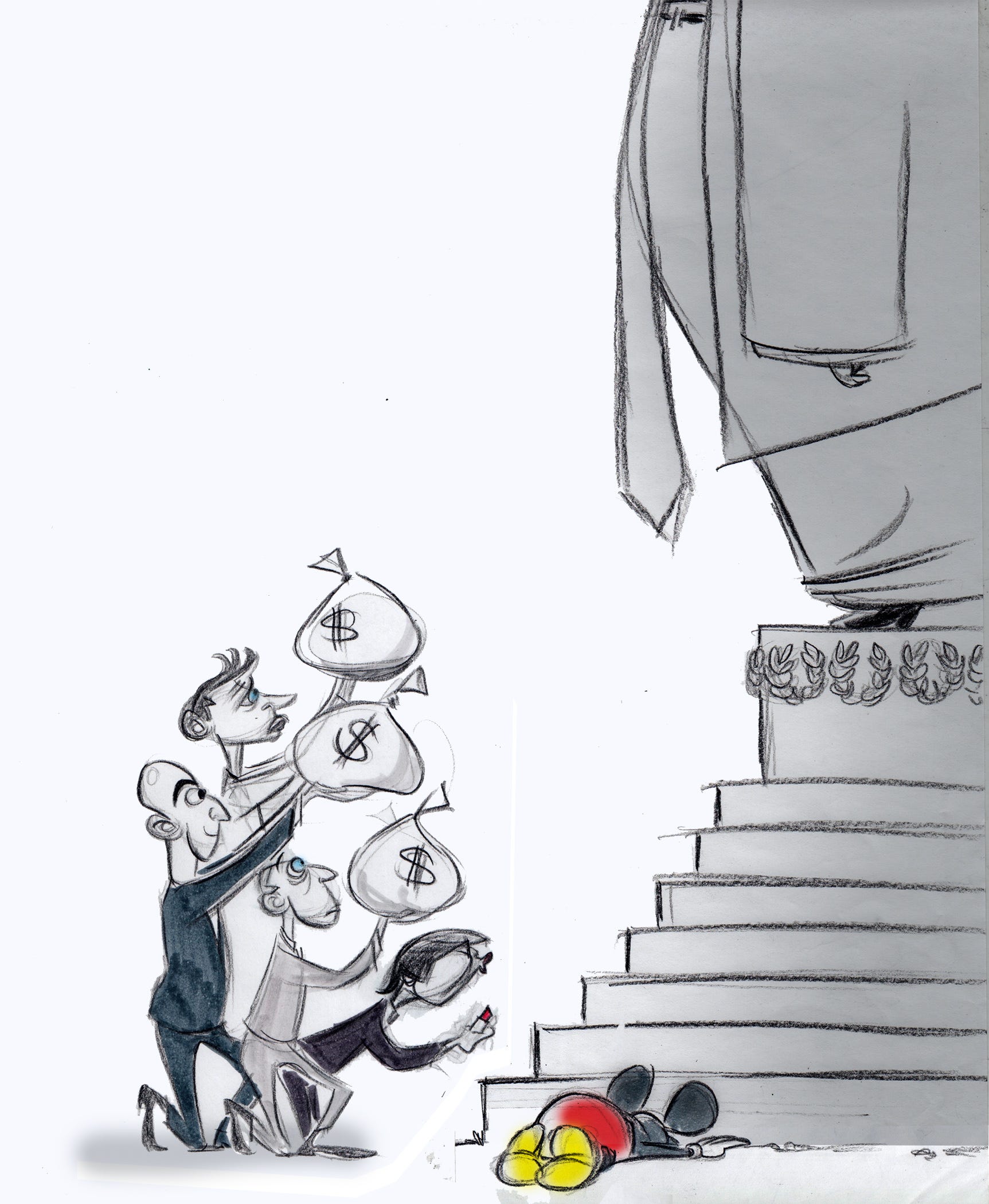 Mengapa Saya Keluar dari Washington Post - Ilustrasi Kartun oleh Ann Telnaes