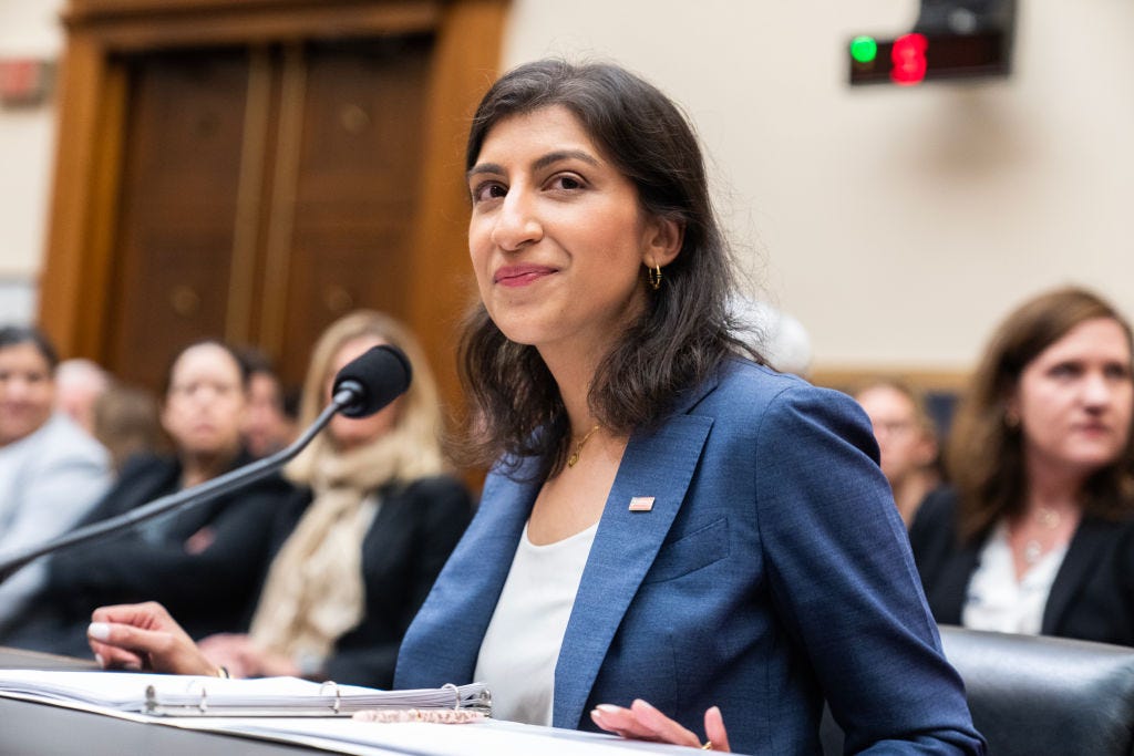Lina Khan Q&A Hollywood 'Red Flags', 'Doom Loop' & the Future of M&A