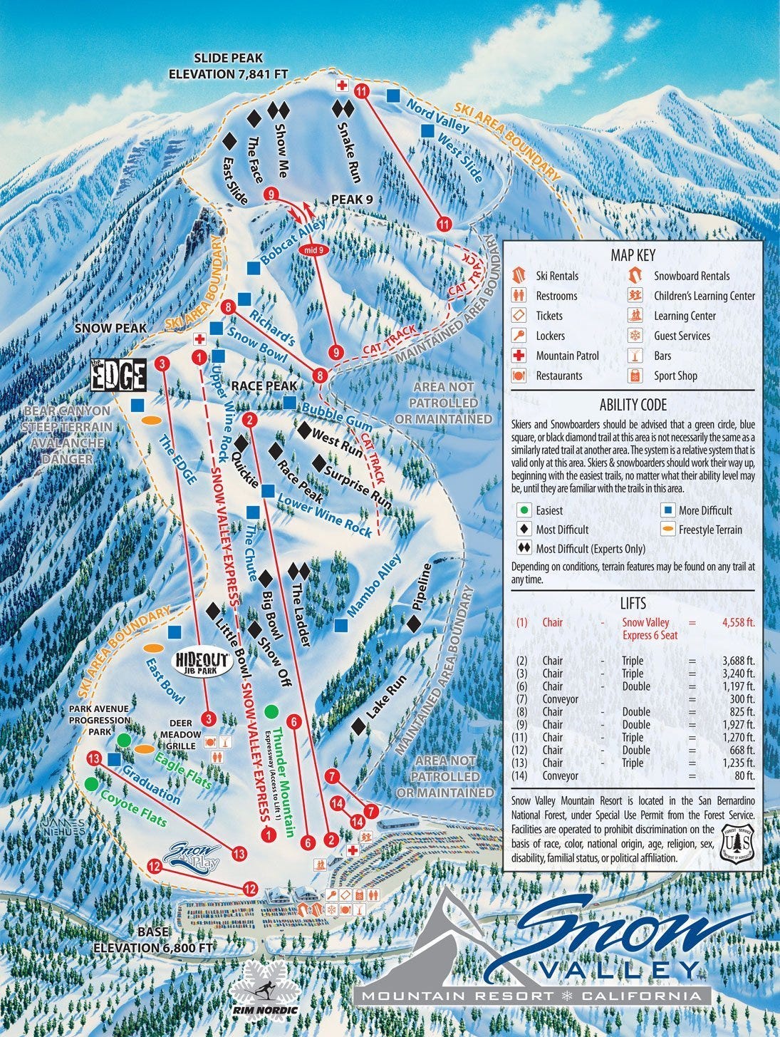 Snow summit online ski resort