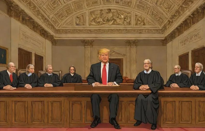 Illegitimate Partisan Hack Supreme Court Joins Trump #39 s Attack On America