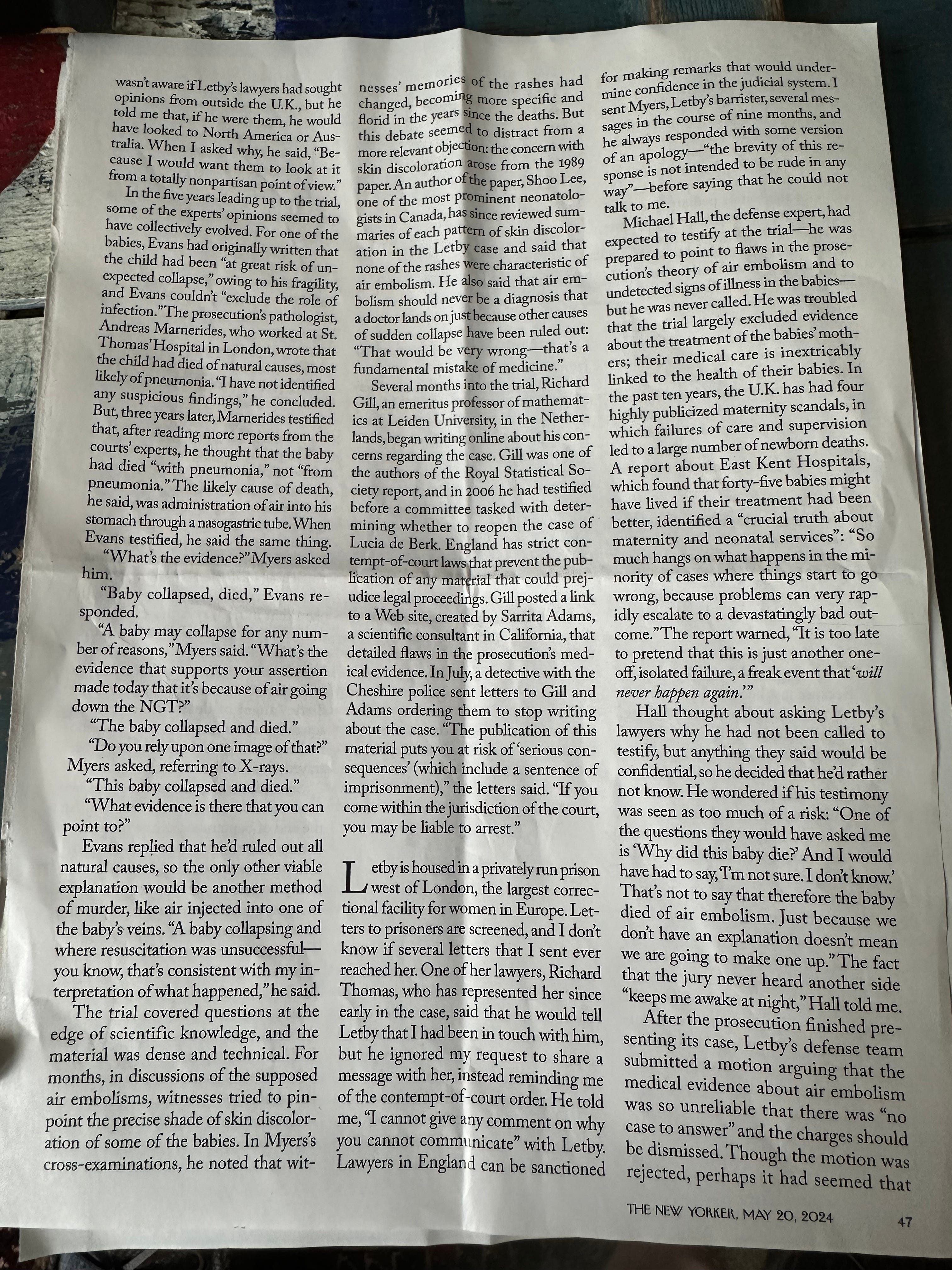 Special Edition The Lucy Letby New Yorker Article special-edition-the-lucy-letby-new-yorker-article