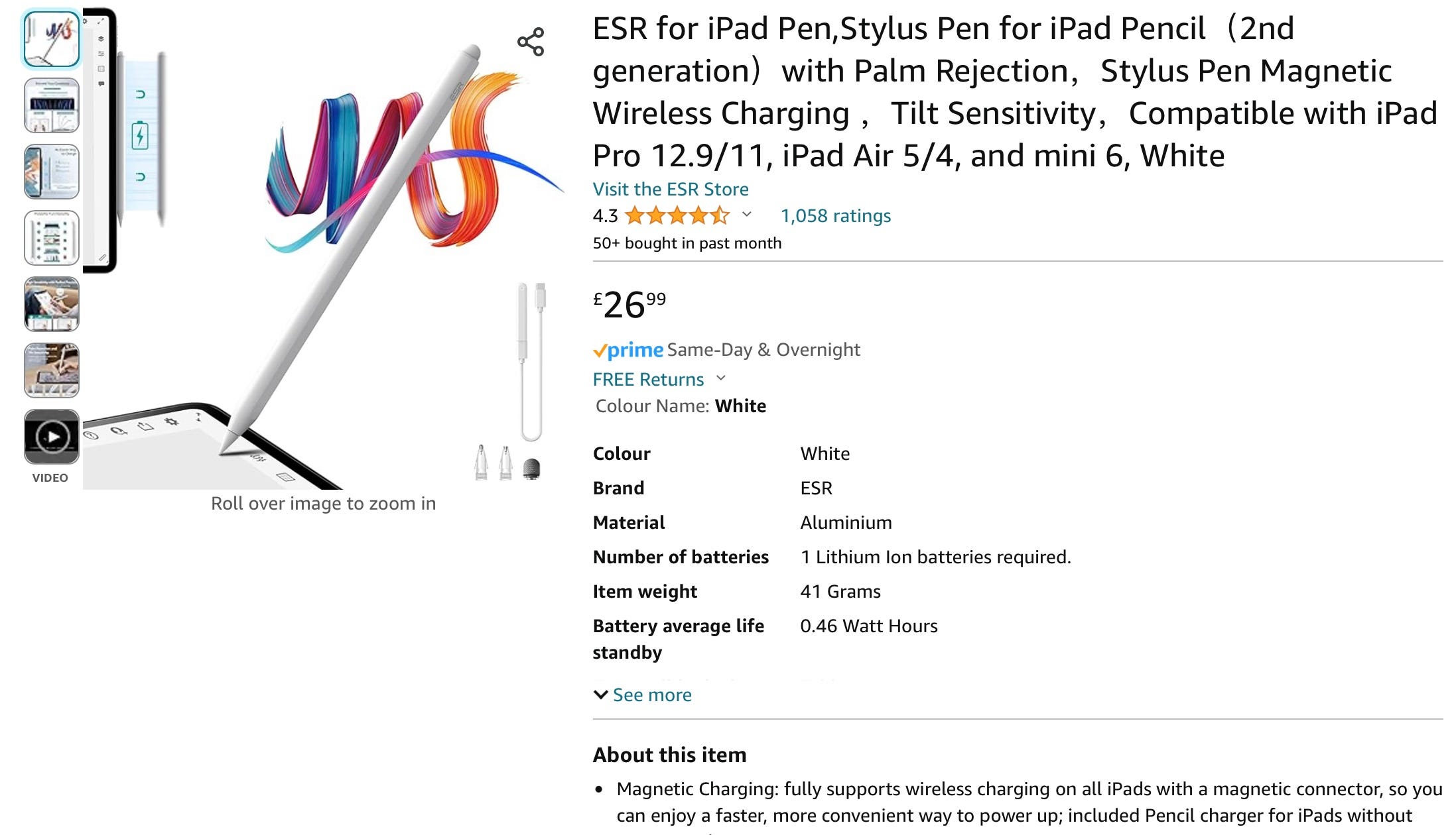 Is the Budget Priced ESR Digital Pencil Pro for iPad Worth it?