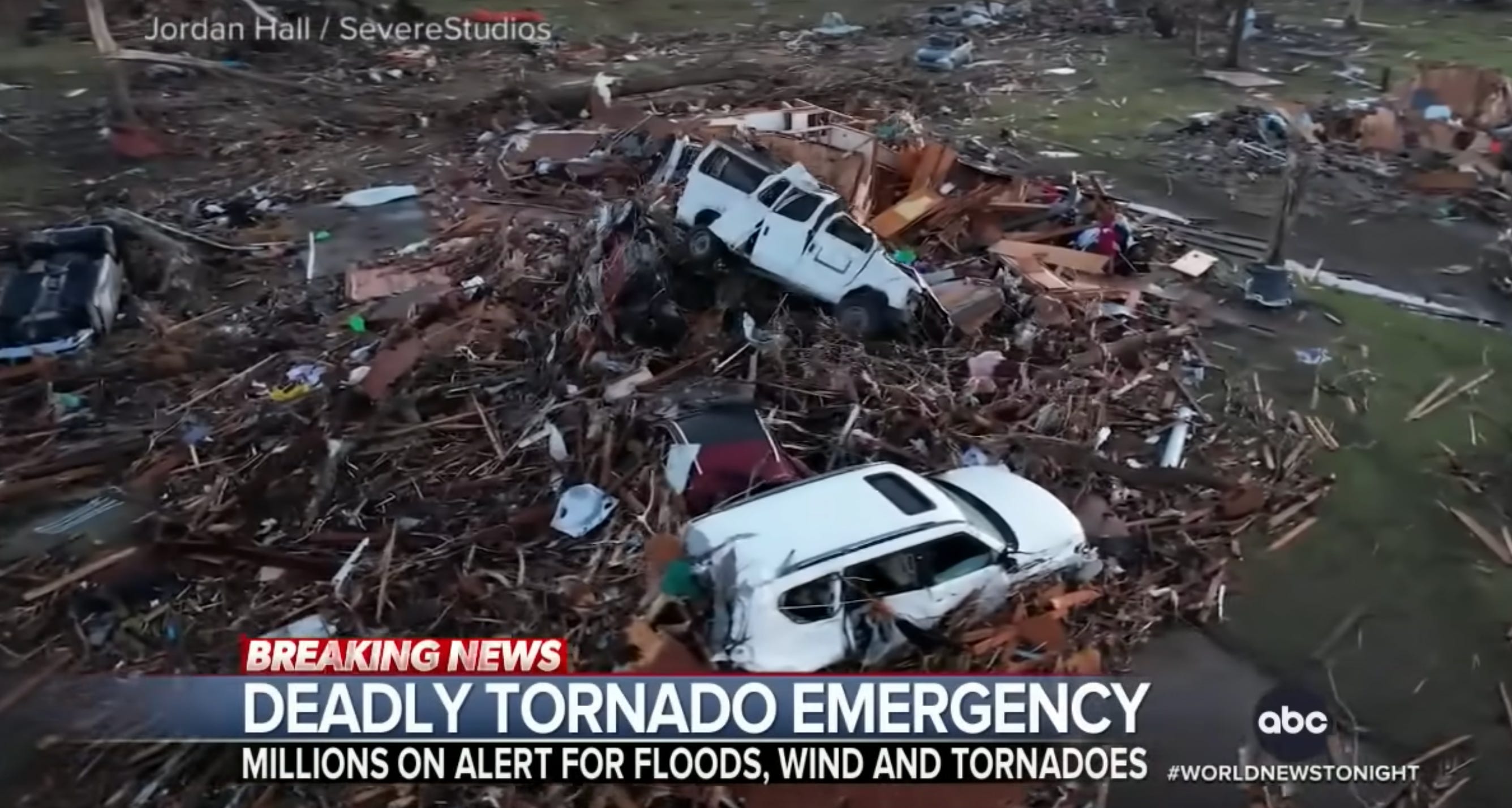 Tornadoes tear through Mississippi, "Ruby Bridges" removed, Gayle King ...