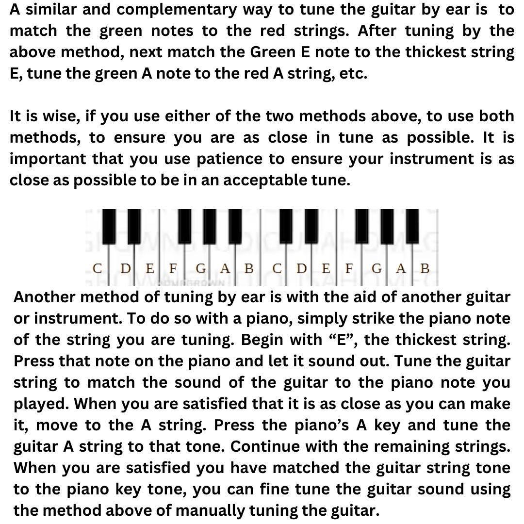 Tuning Your Guitar By Ear by C. L. Nichols