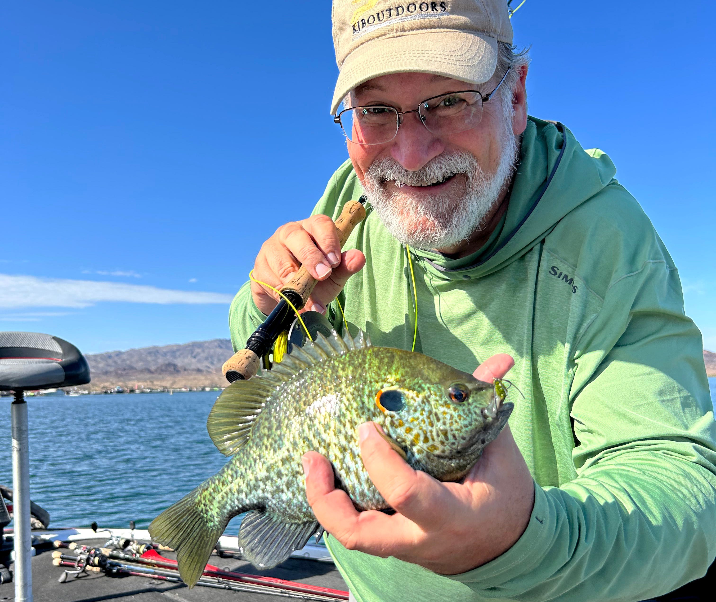 Lake Havasu's big redear sunfish on the fly