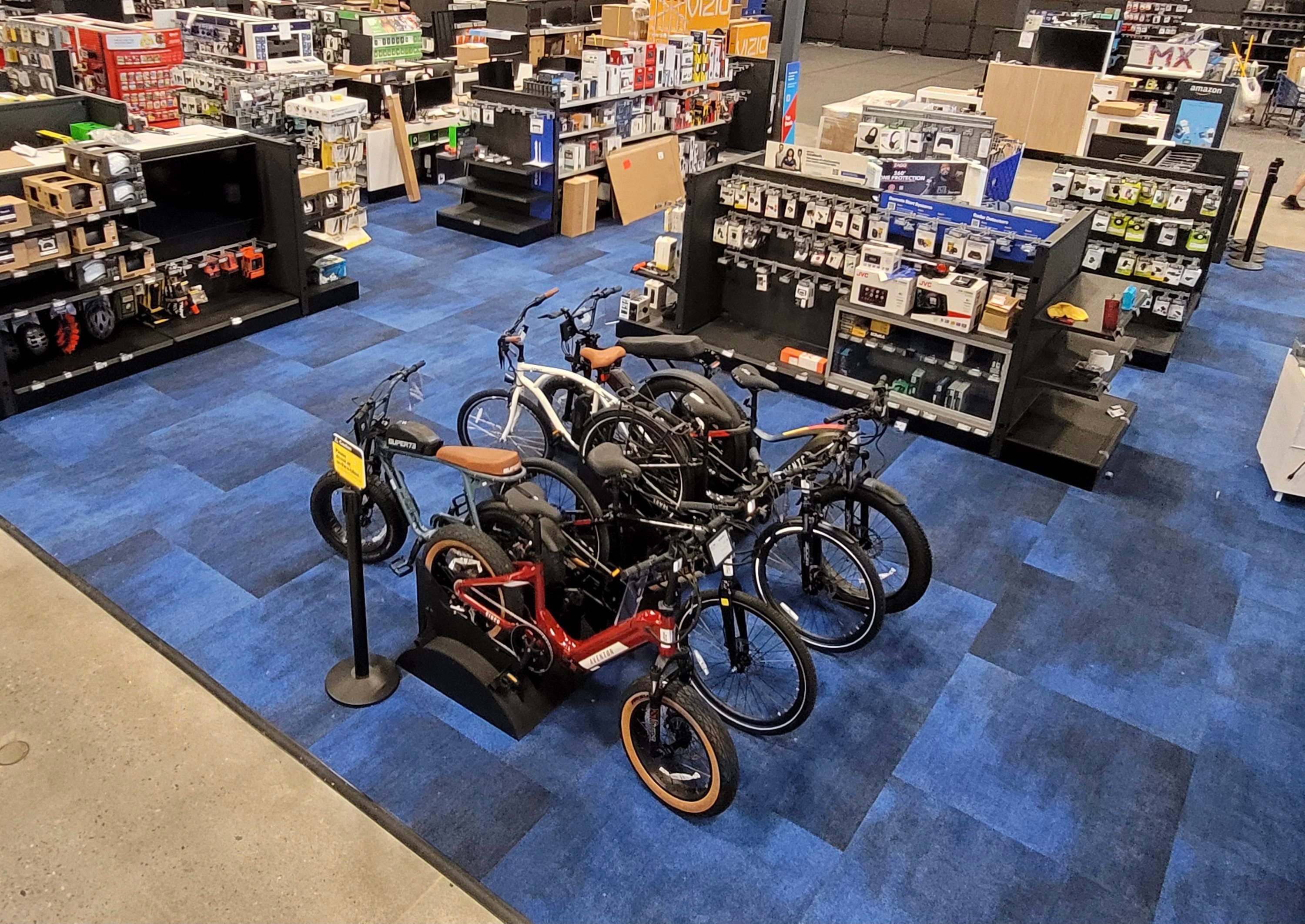 Ordering a shop bike online