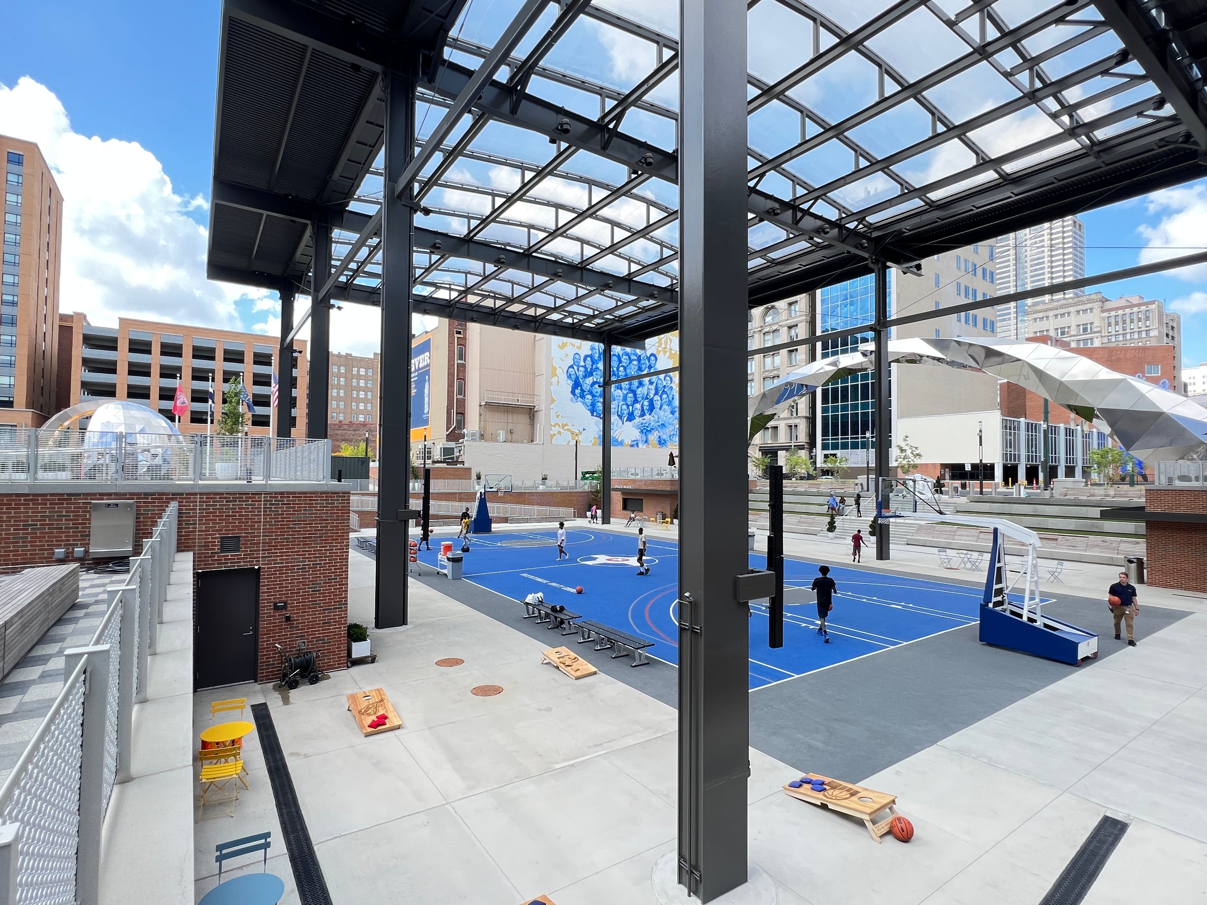 PHOTOS Bicentennial Unity Plaza opens with plenty to offer