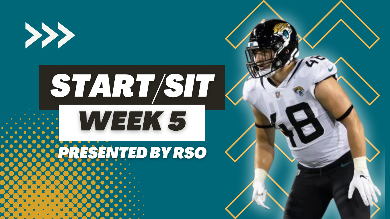 Start sit hotsell week 5