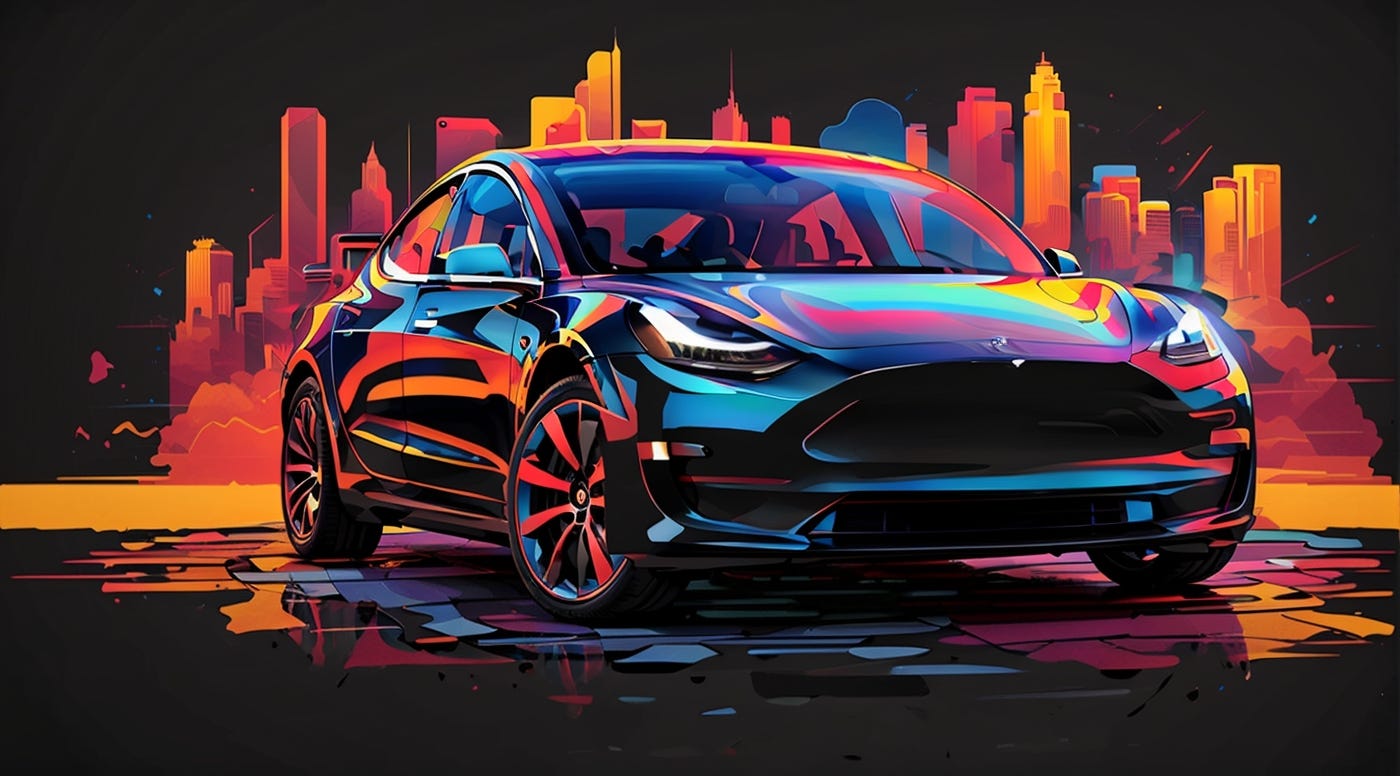 High mileage store electric car