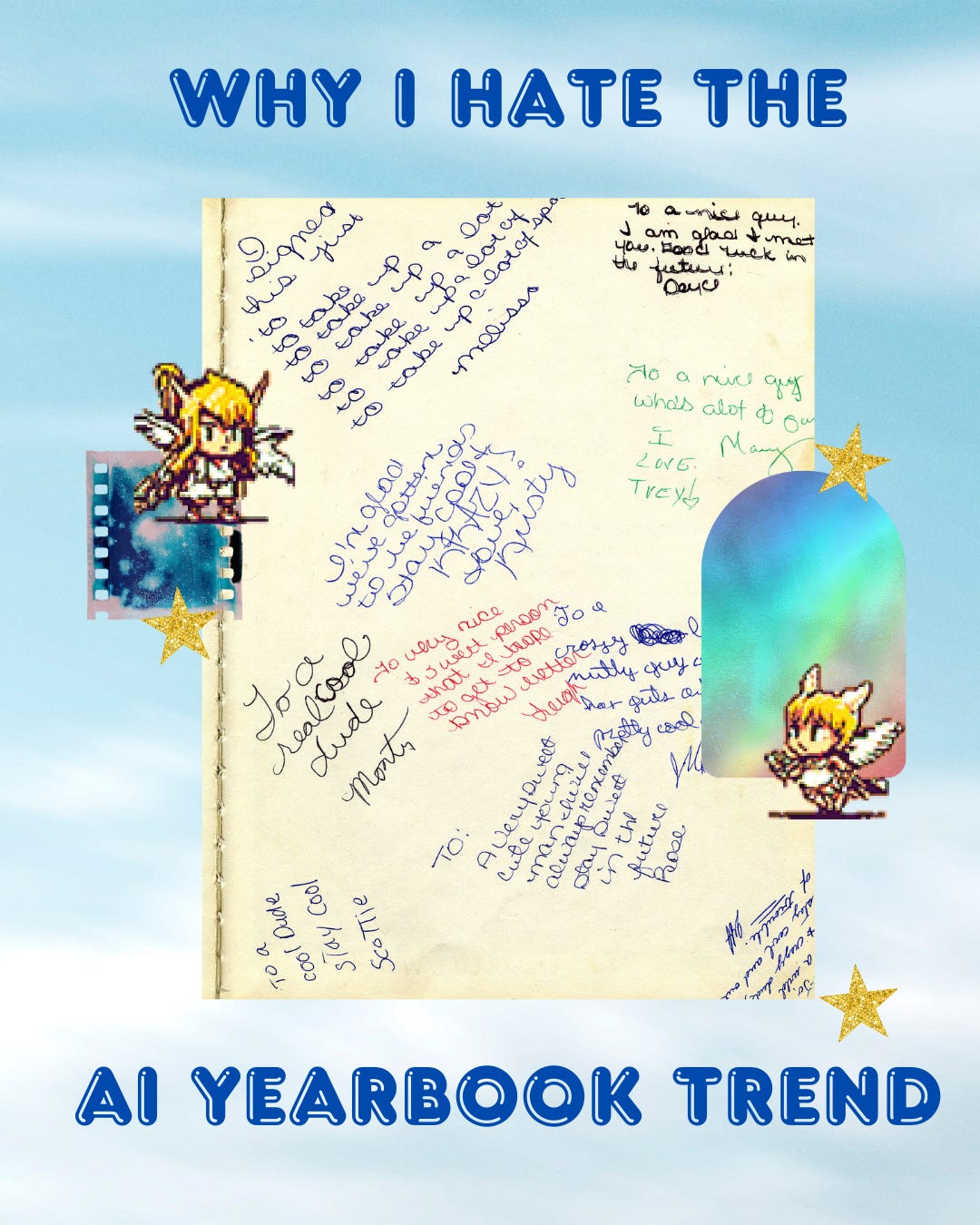 Why I Hate The Ai Yearbook Trend